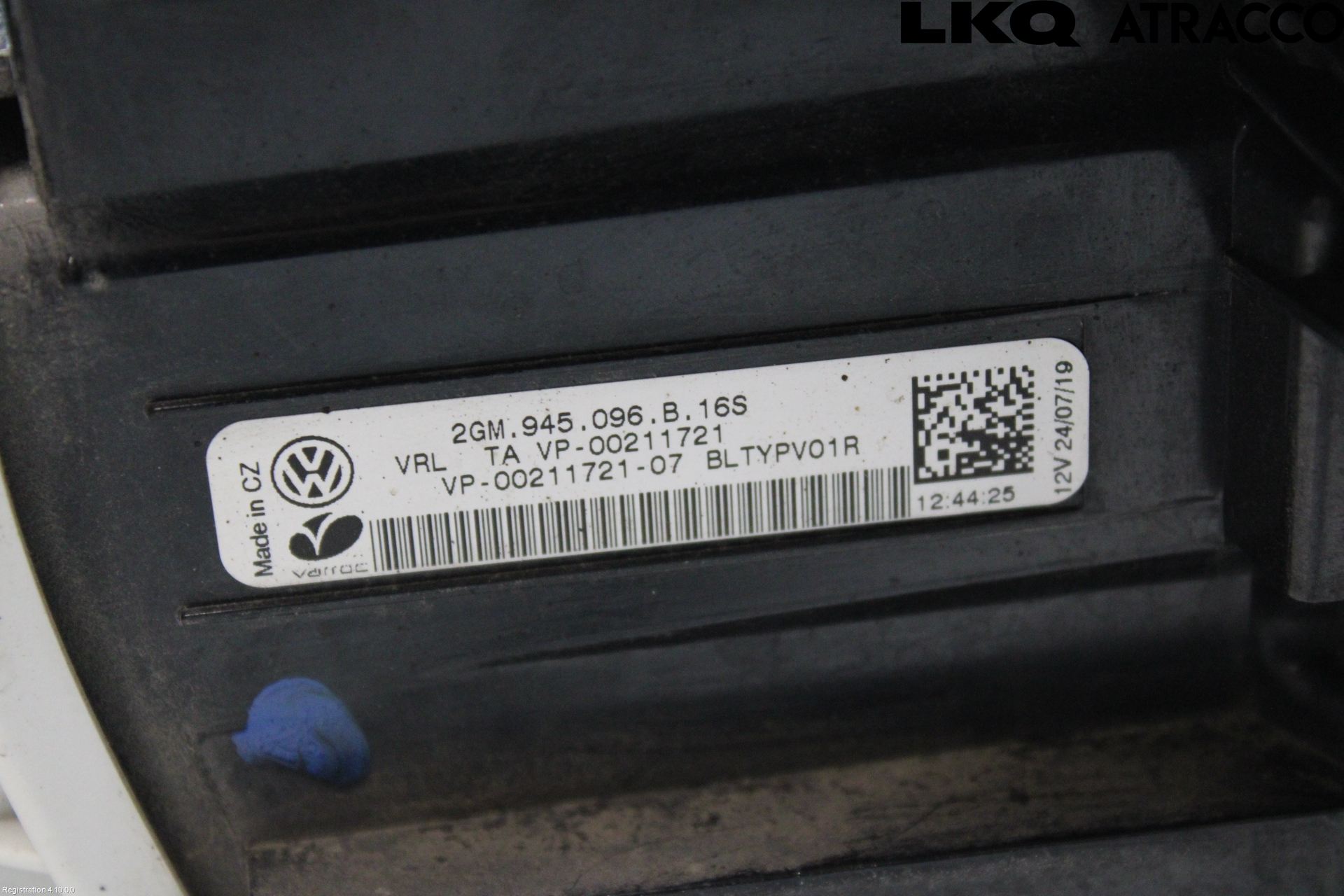 Volkswagen VW T-CROSS 19- Bakljus Höger