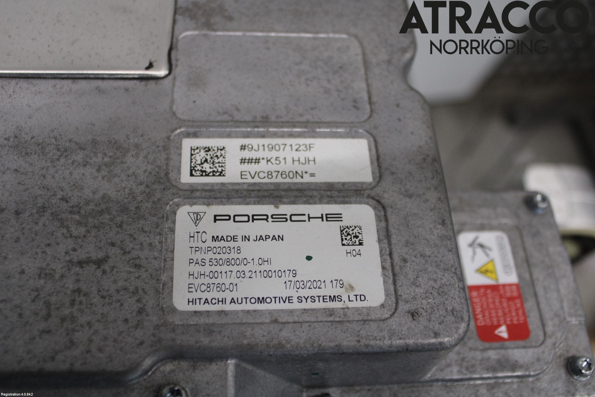 Audi E-TRON GT FW 21- Motor Elektrisk Bak