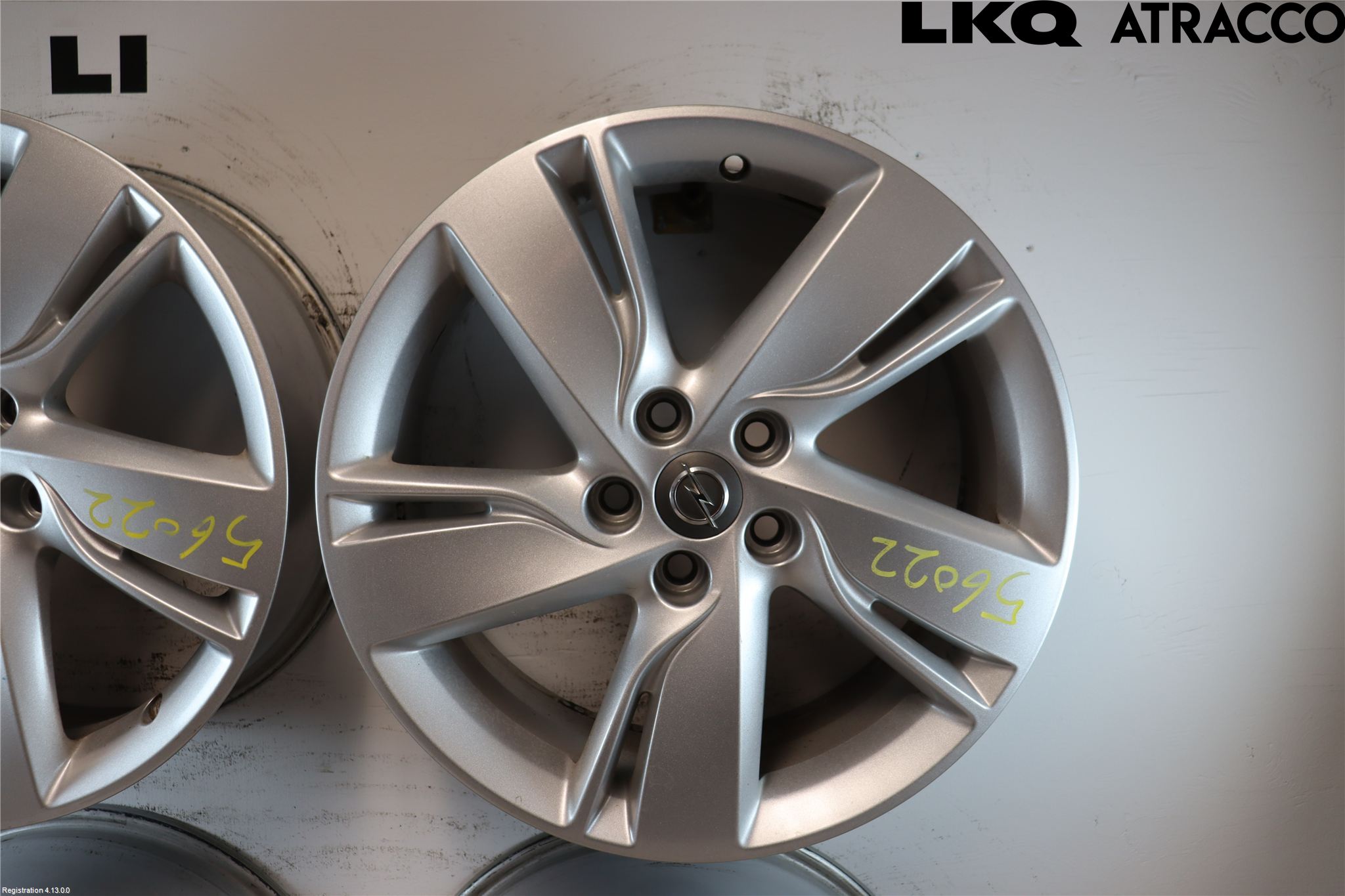 Opel ASTRA J 10-15 Fälgsats Aluminium