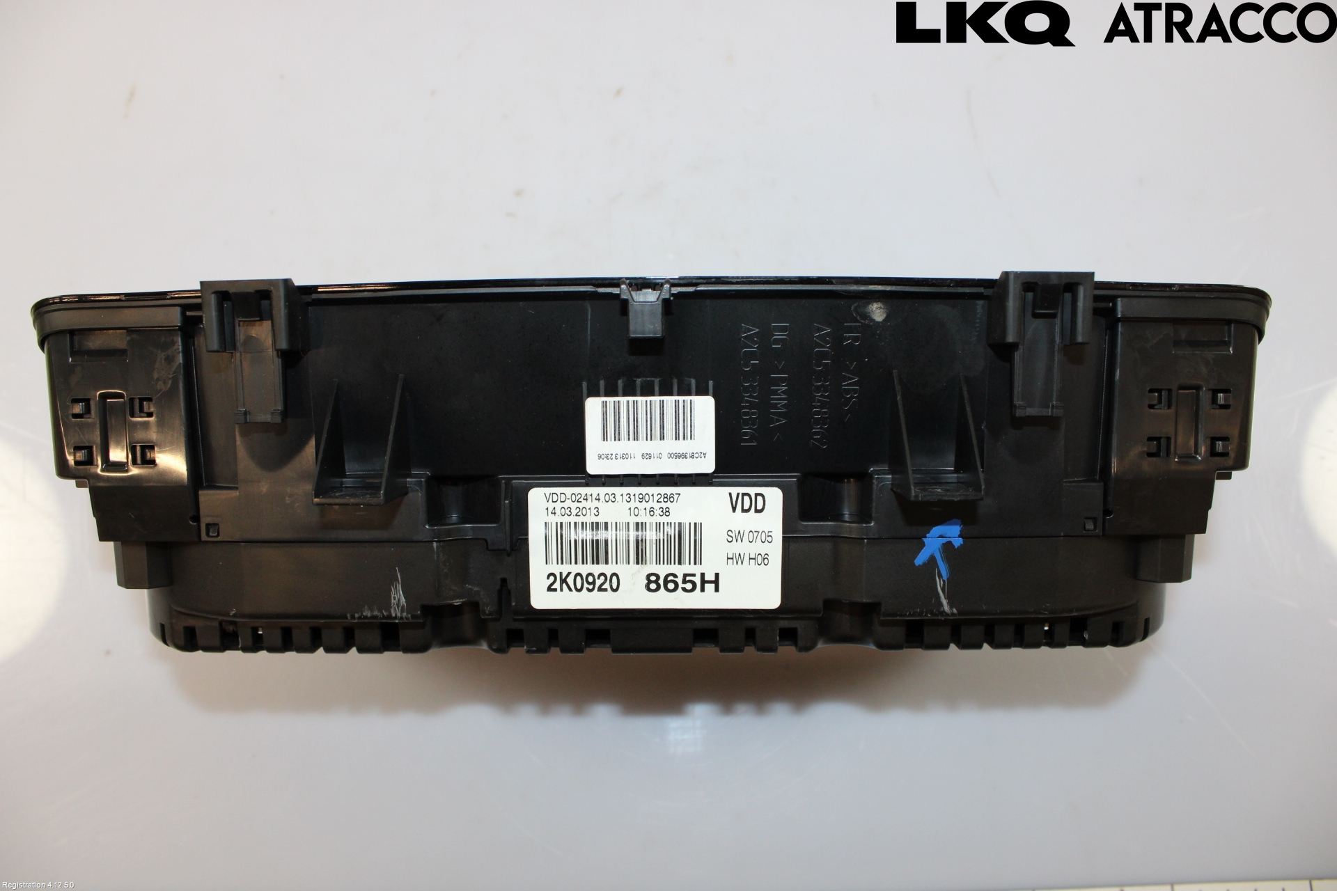 Volkswagen VW CADDY 11-15 Instrument Komb