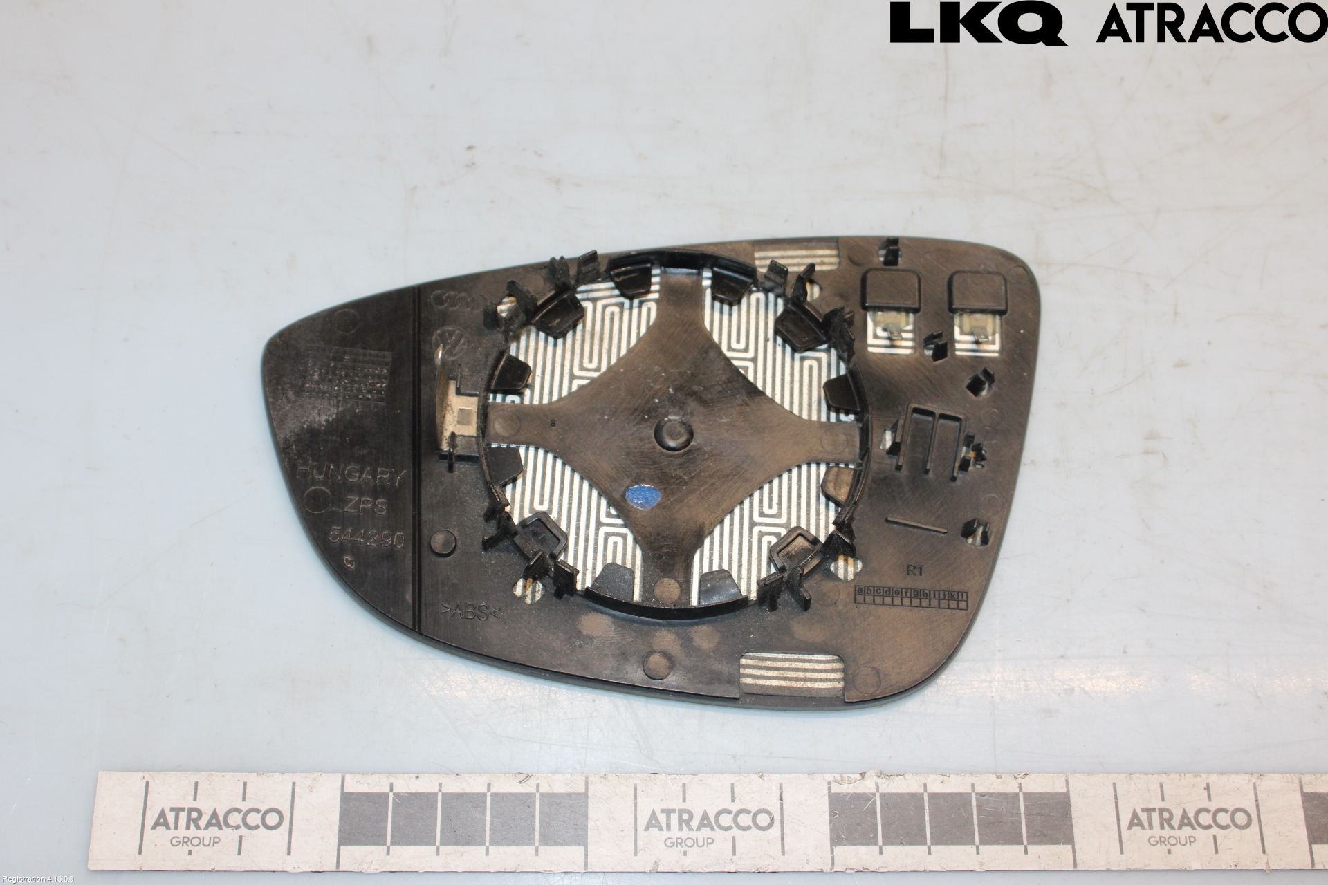 Volkswagen VW PASSAT 11-14 Spegelglas Hö
