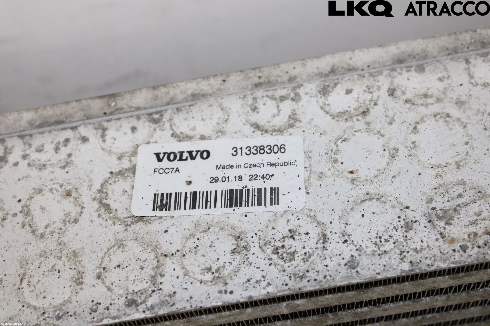 Volvo V90 17->> Laddluft-Intercooler Kyl
