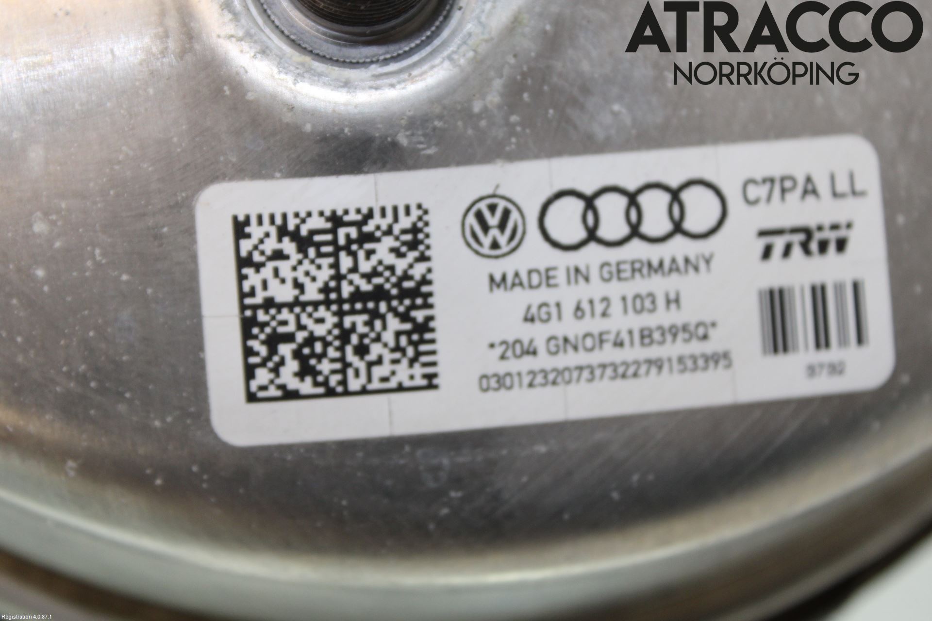 Audi A6/S6 4G 11-18 Bromsservo