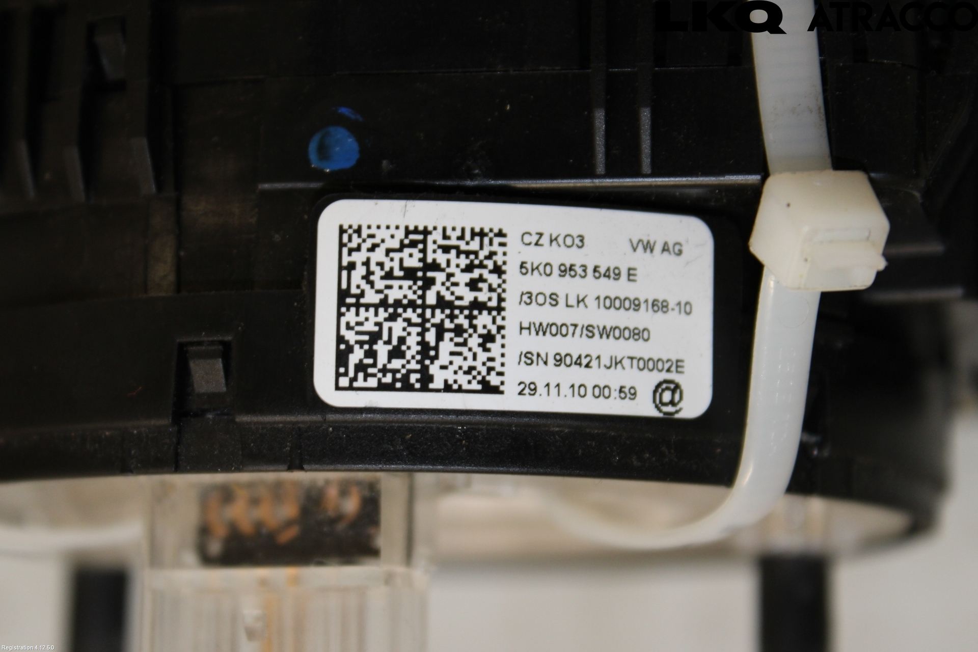 Volkswagen VW GOLF VI 09-13 Spakcentral