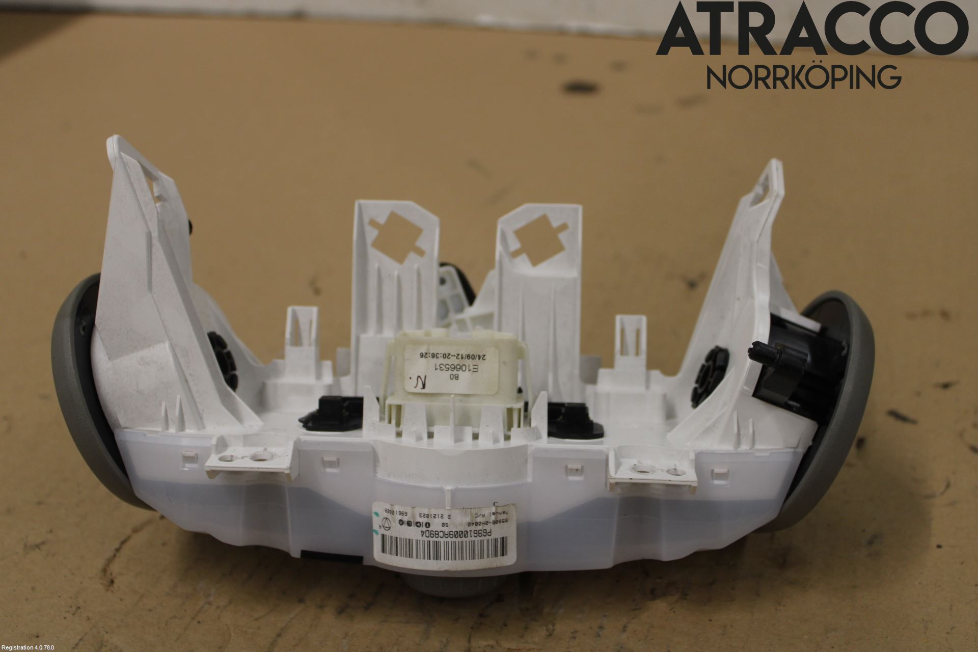 Peugeot 107 Värmereglage