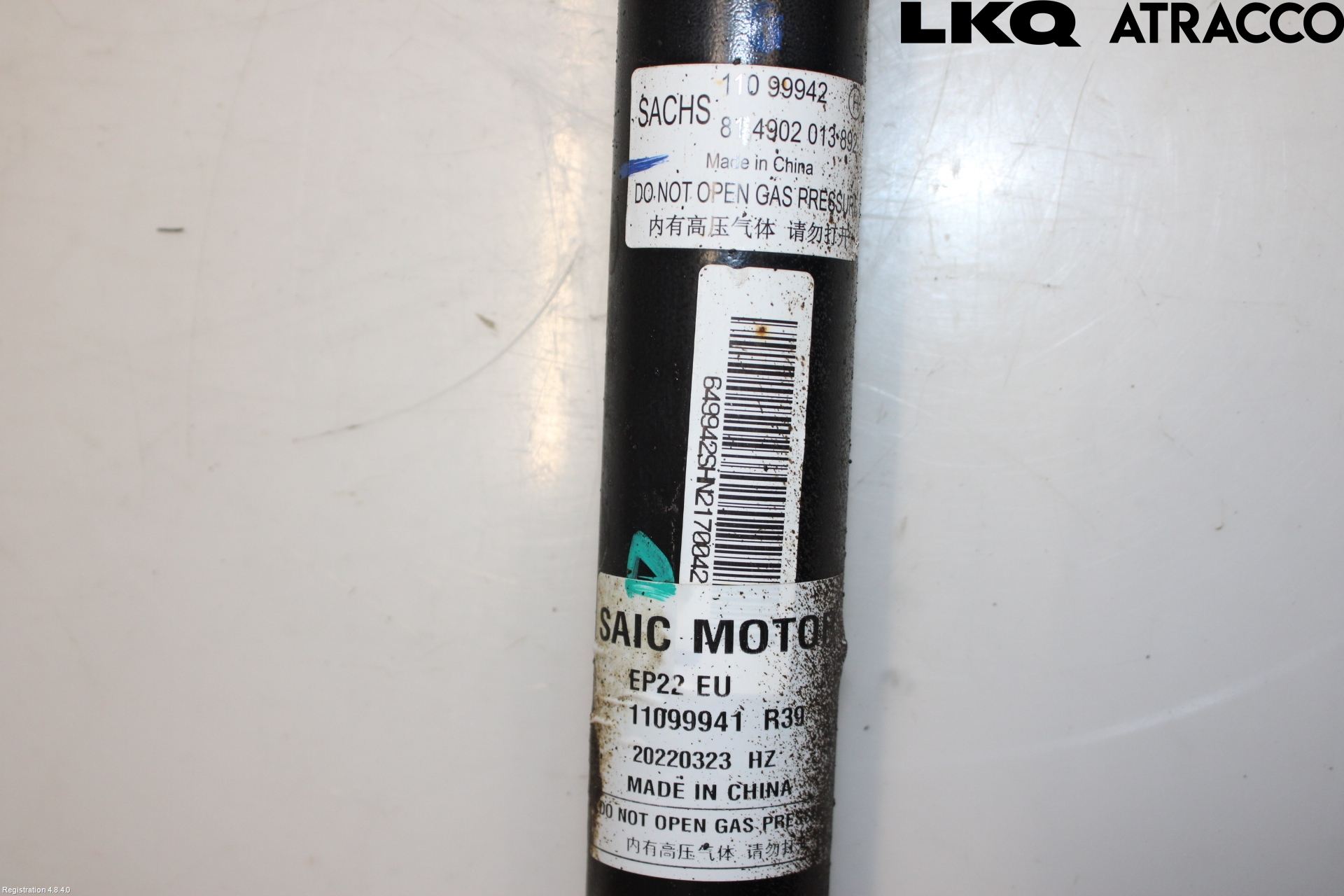 MG MARVEL R 22- Stötdämpare Bak