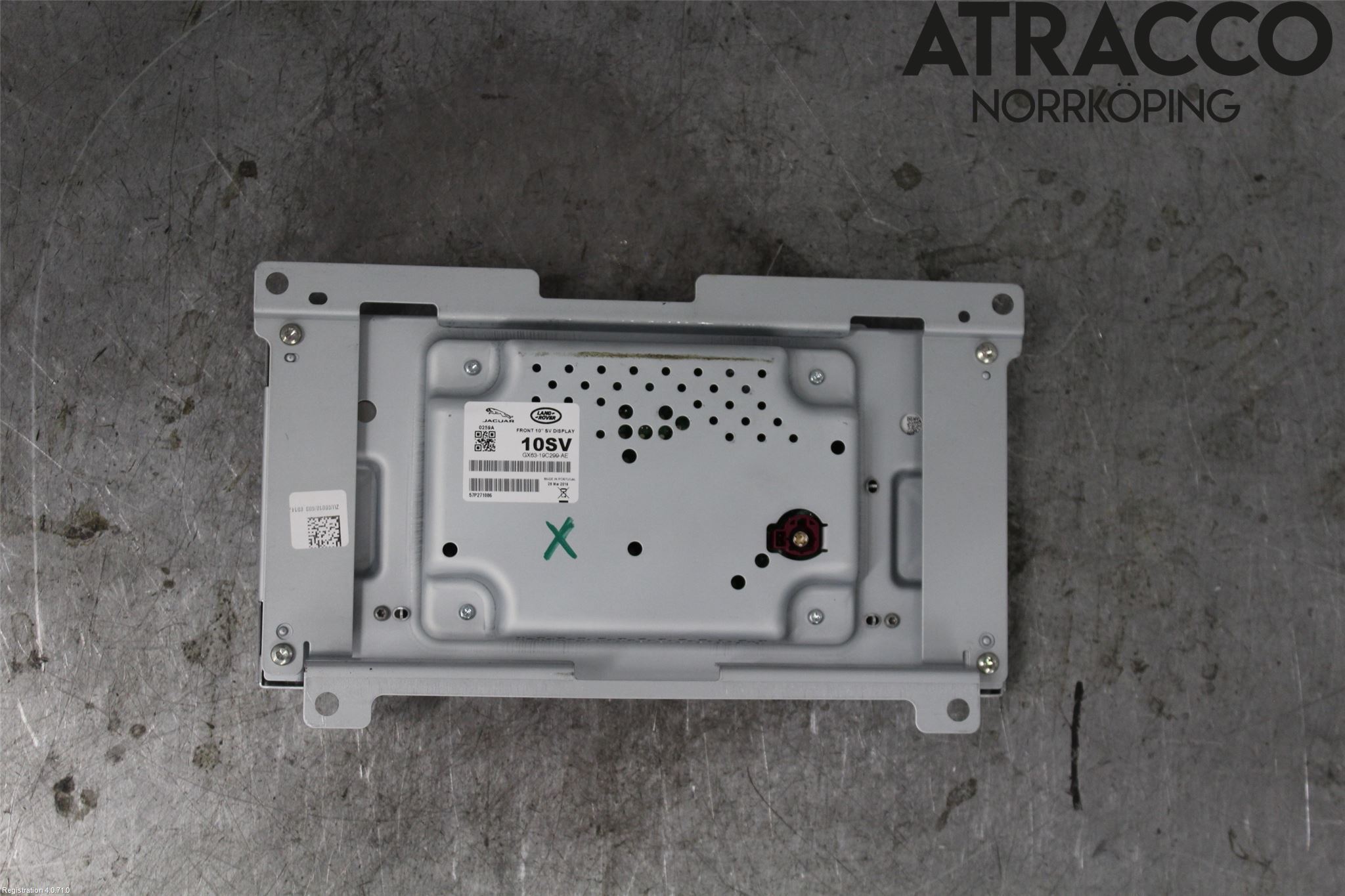 Jaguar F-PACE Bildskärm