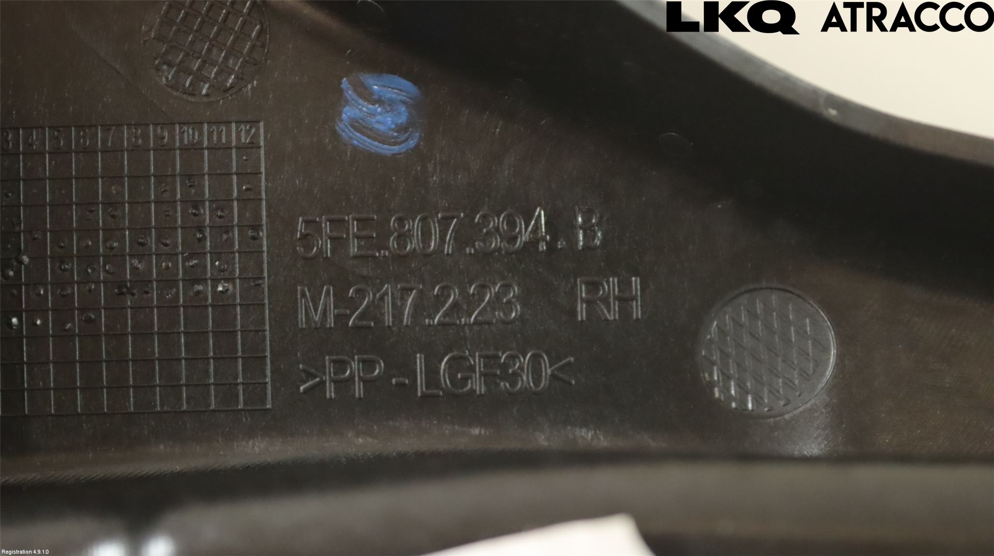 Seat LEON 20- Stötfångarfäste Bak Hö