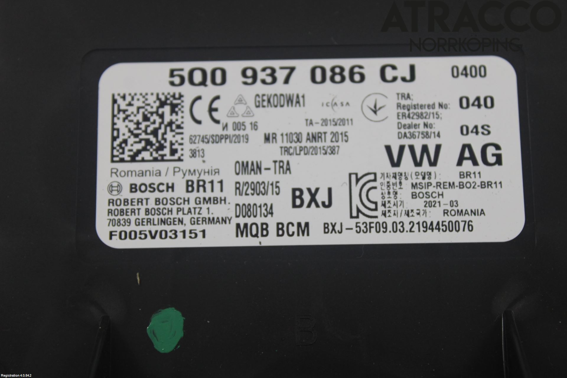 Volkswagen VW PASSAT 20-24 Komfort Styrdon
