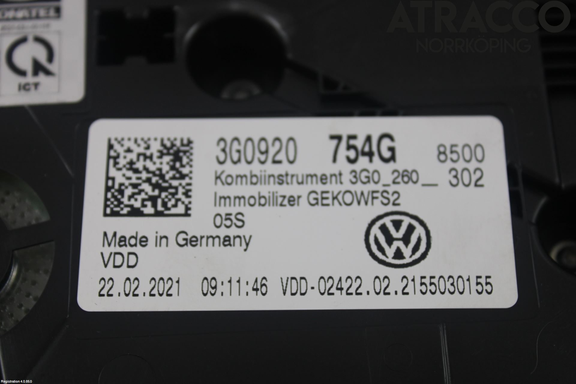 Volkswagen VW PASSAT 20-24 Instrument Komb