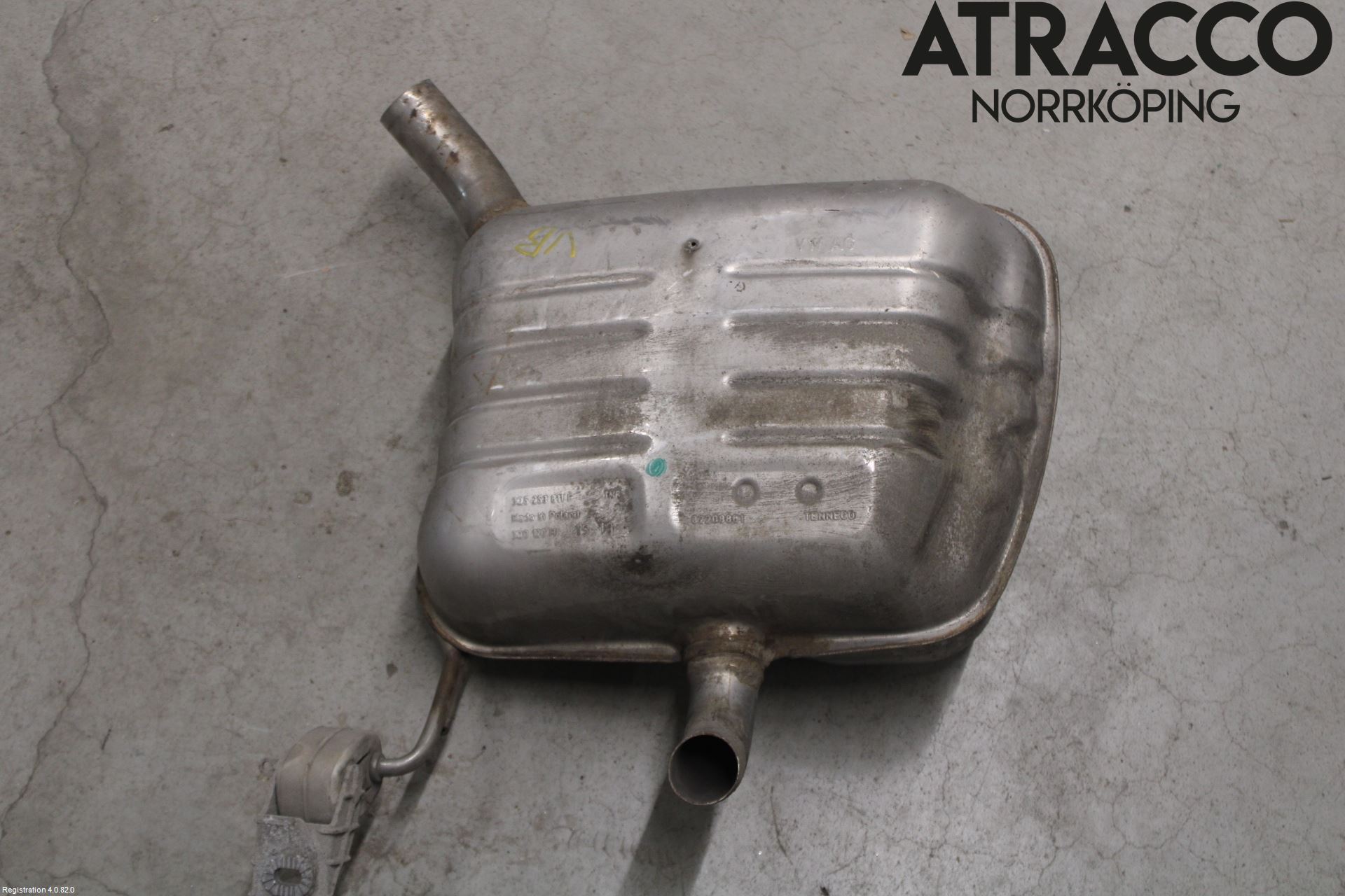 Volkswagen VW PASSAT 20-24 Avgas Bakre Dämpare