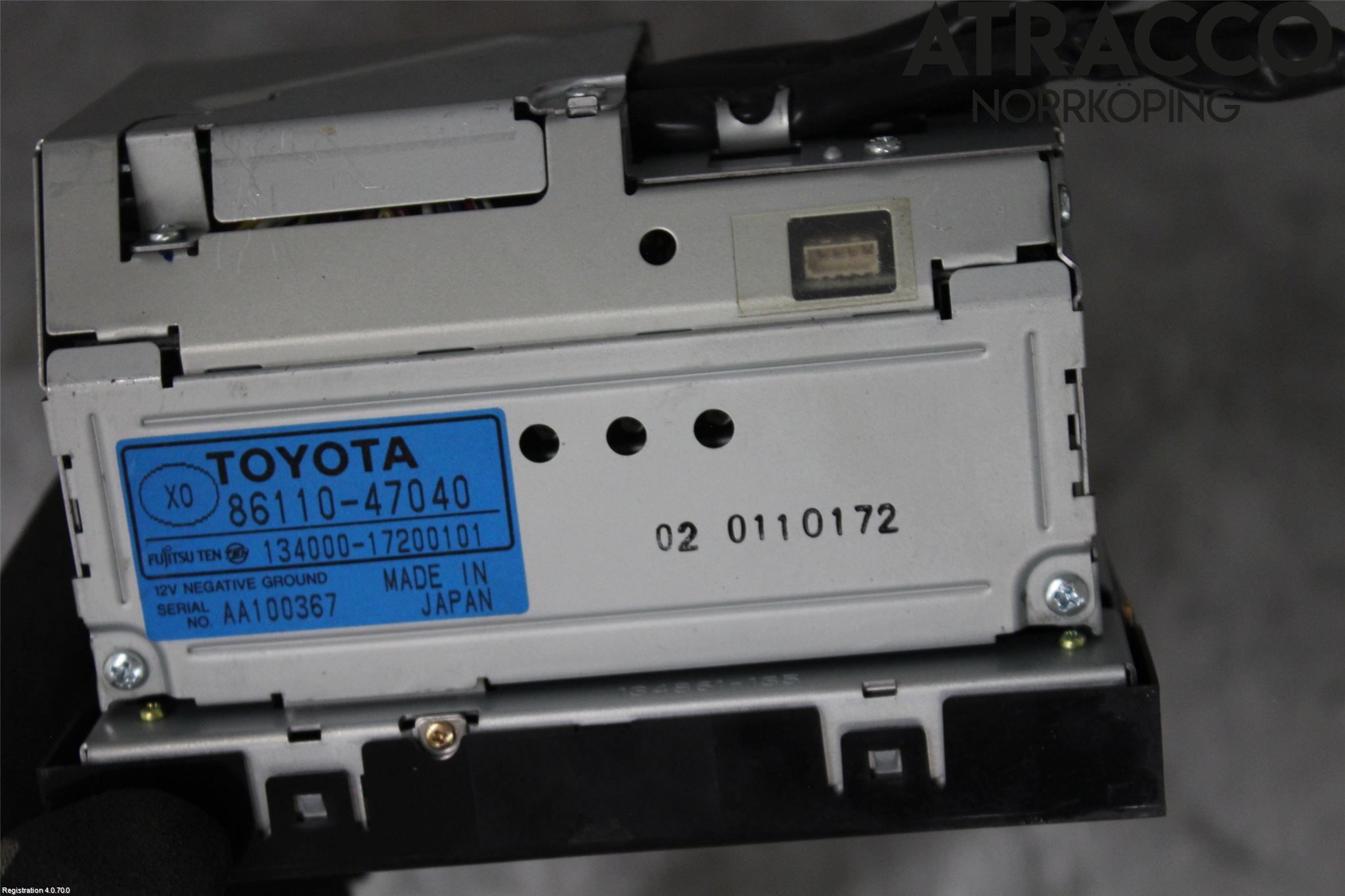 Toyota PRIUS NHW11 01-03 Multifunktionsdisplay