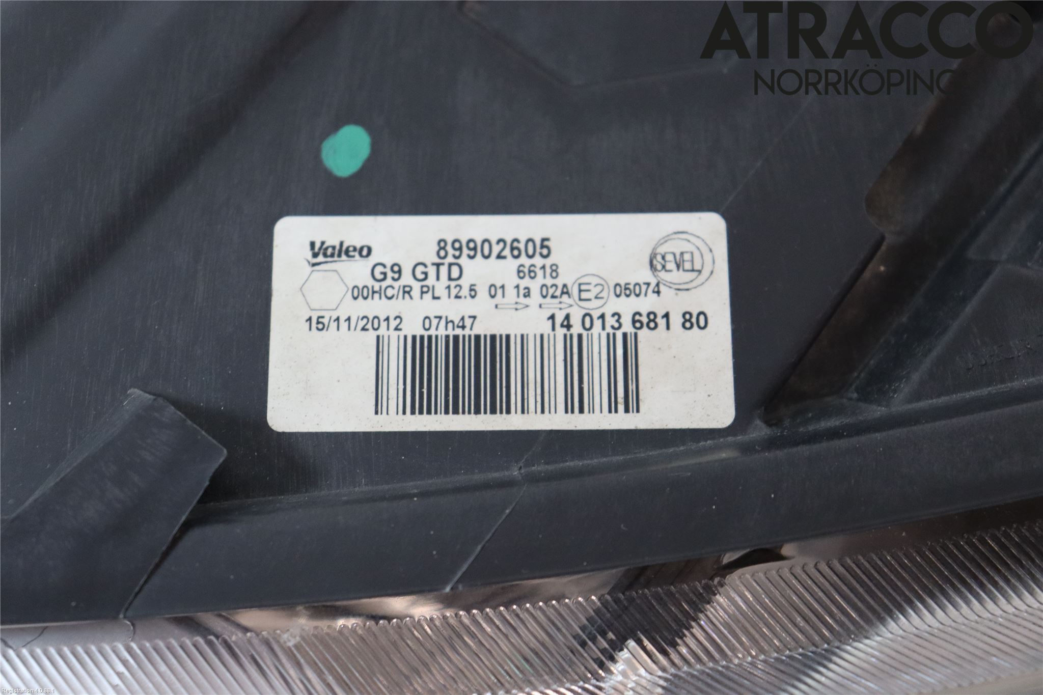 Peugeot EXPERT 07-14 Strålkastare Vänster