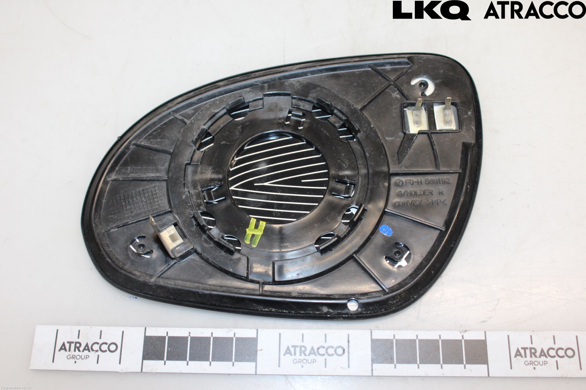 Hyundai i30 FD 07-12 Spegelglas Hö