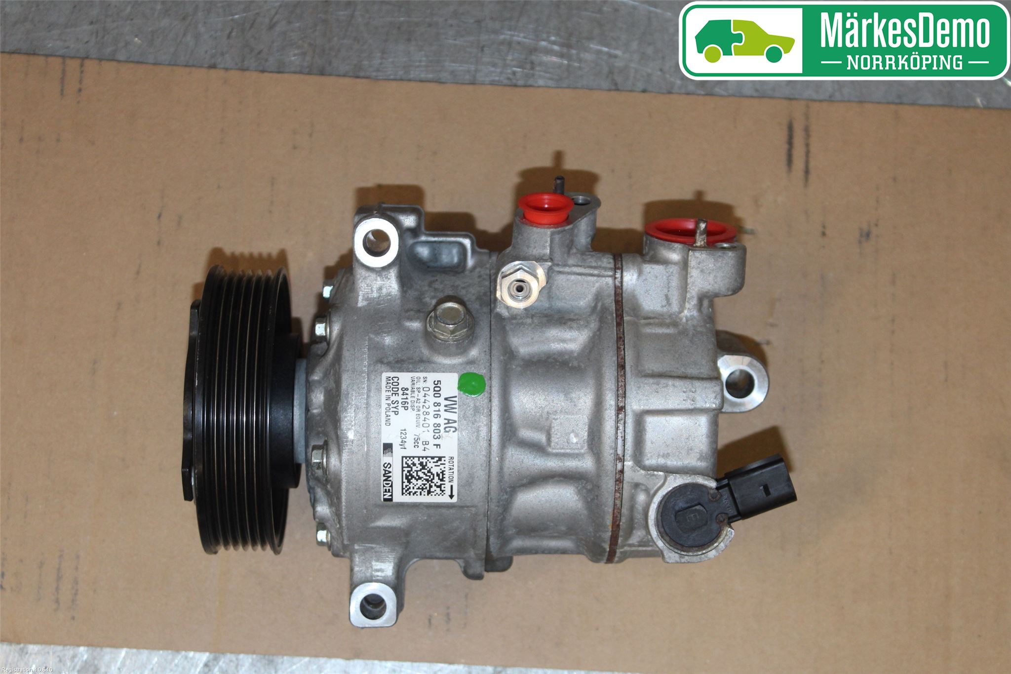 Volkswagen VW GOLF / E-GOLF VII 13-20 Ac Kompressor