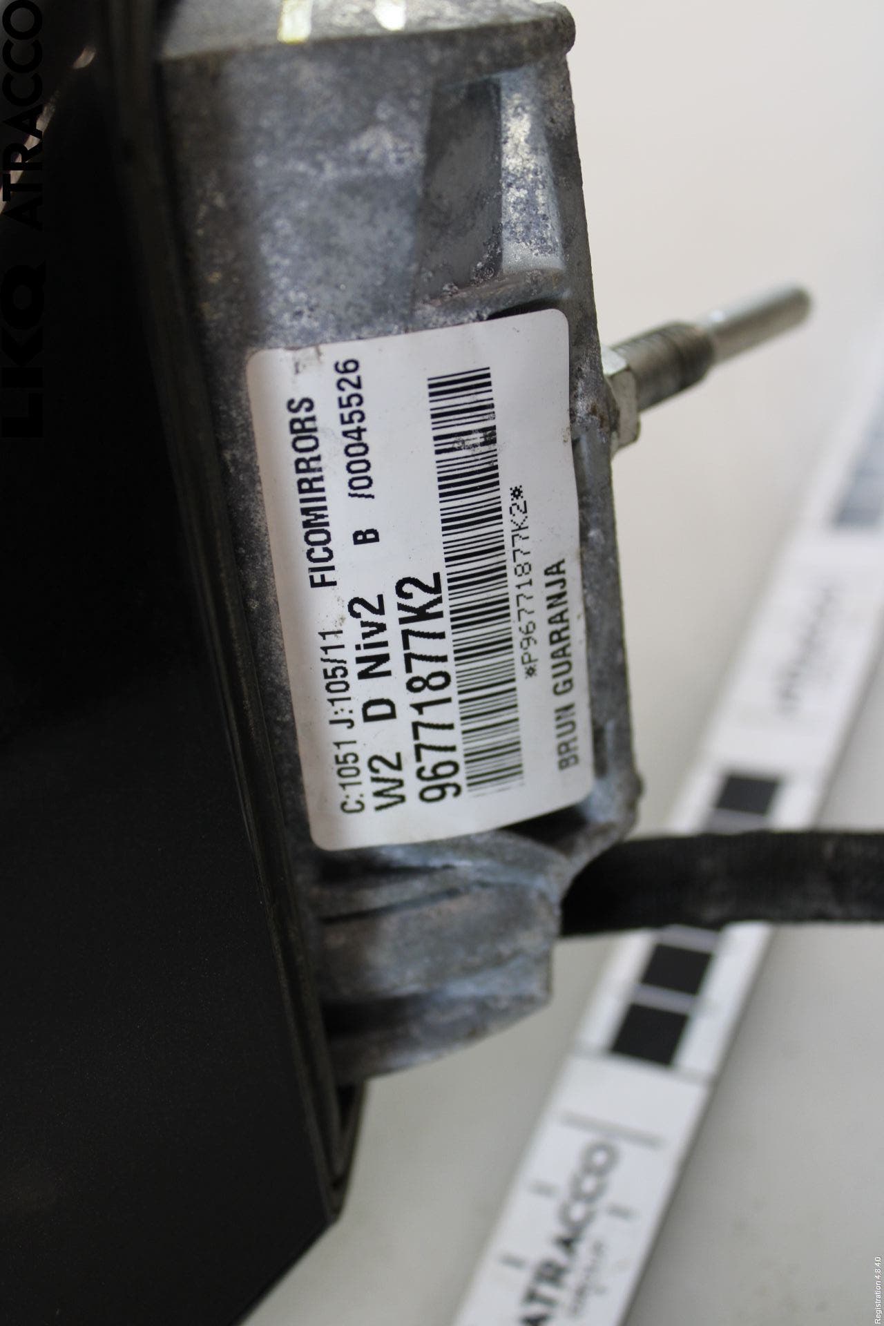 Peugeot 508 11-18 Spegel Yttre El Hö