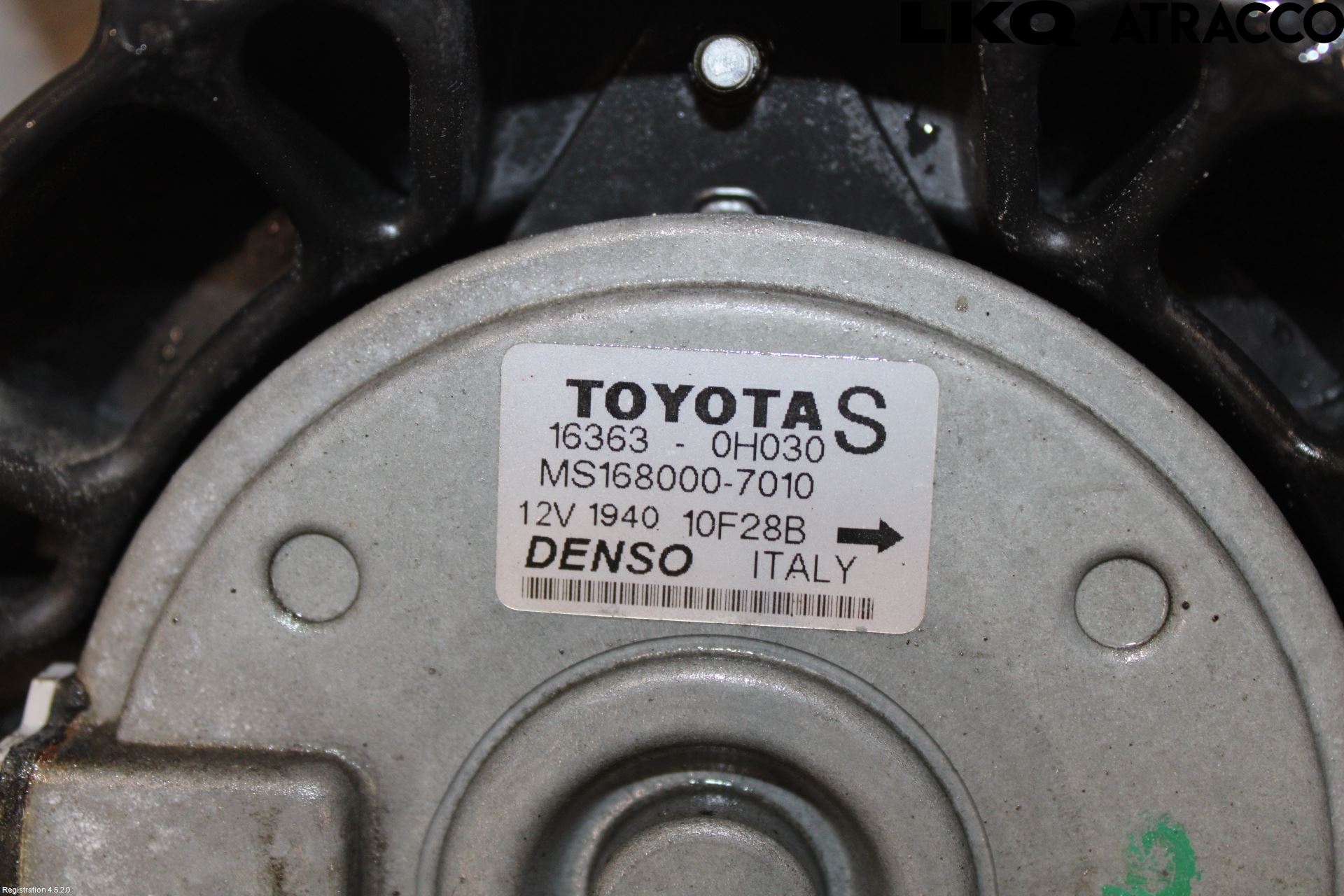 Toyota AVENSIS 03-06 Kylfläkt El