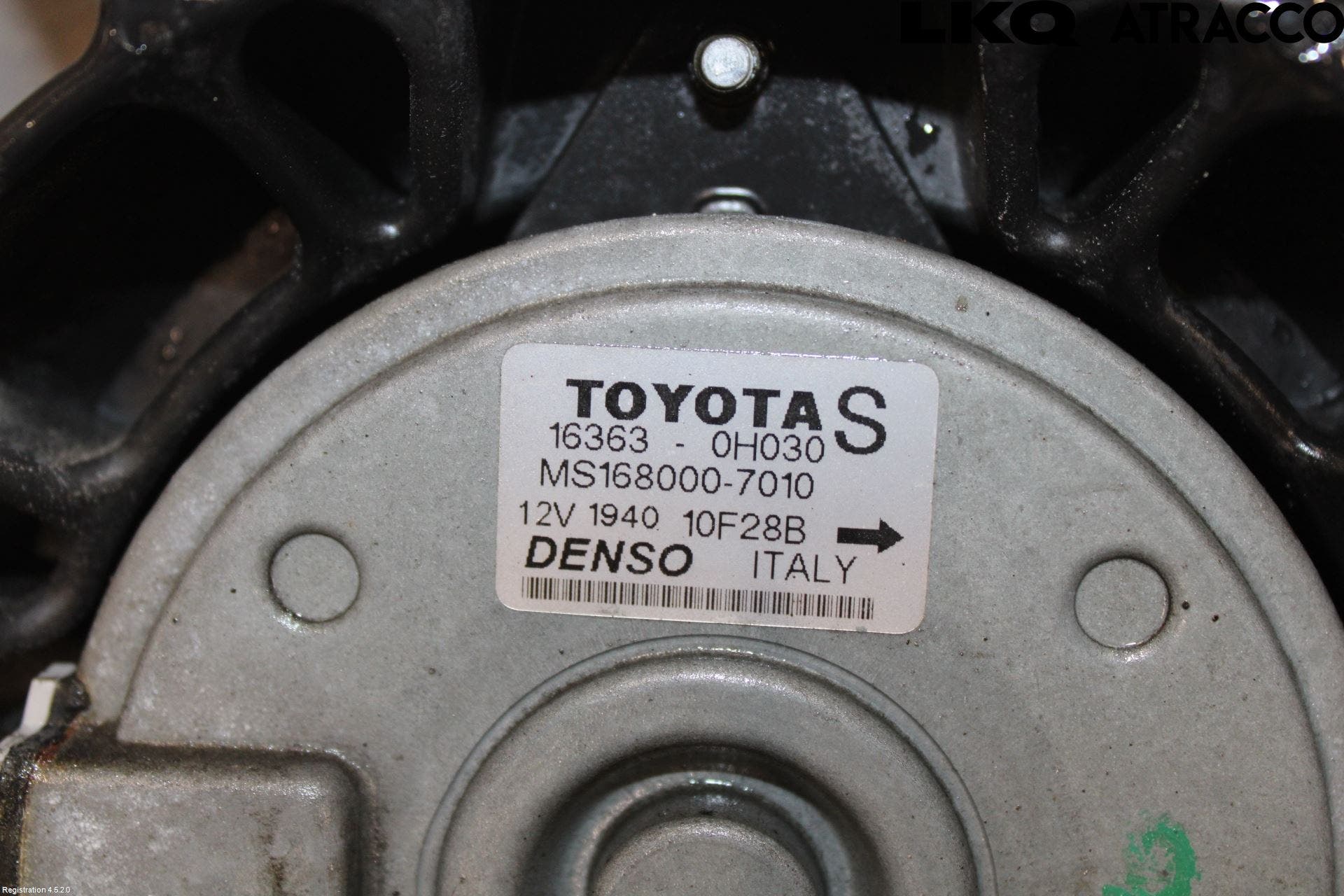 Toyota AVENSIS 03-06 Kylfläkt El