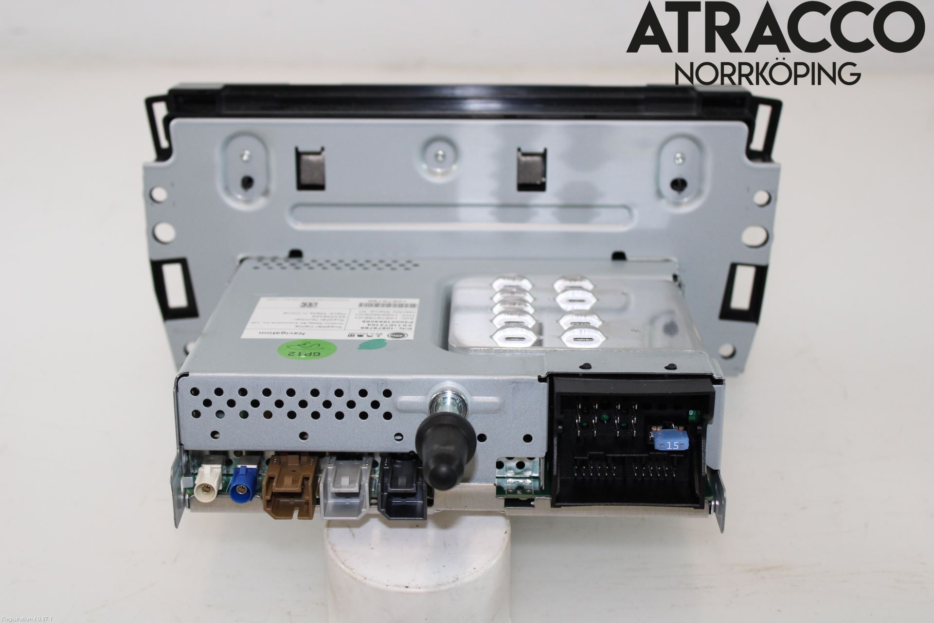 MG ZS EV 20- Bildskärm