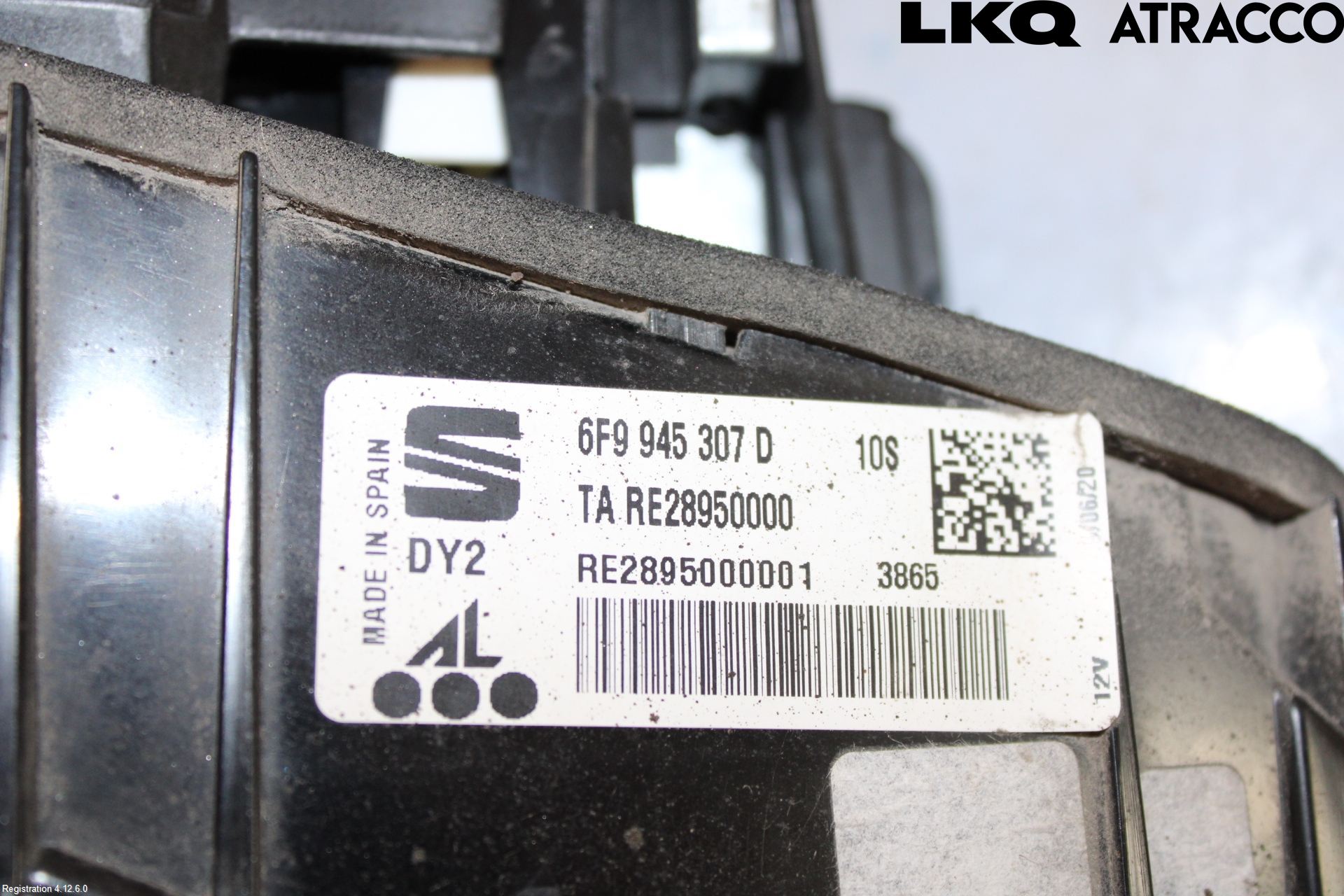 Seat ARONA Bakljus Lucka Vä