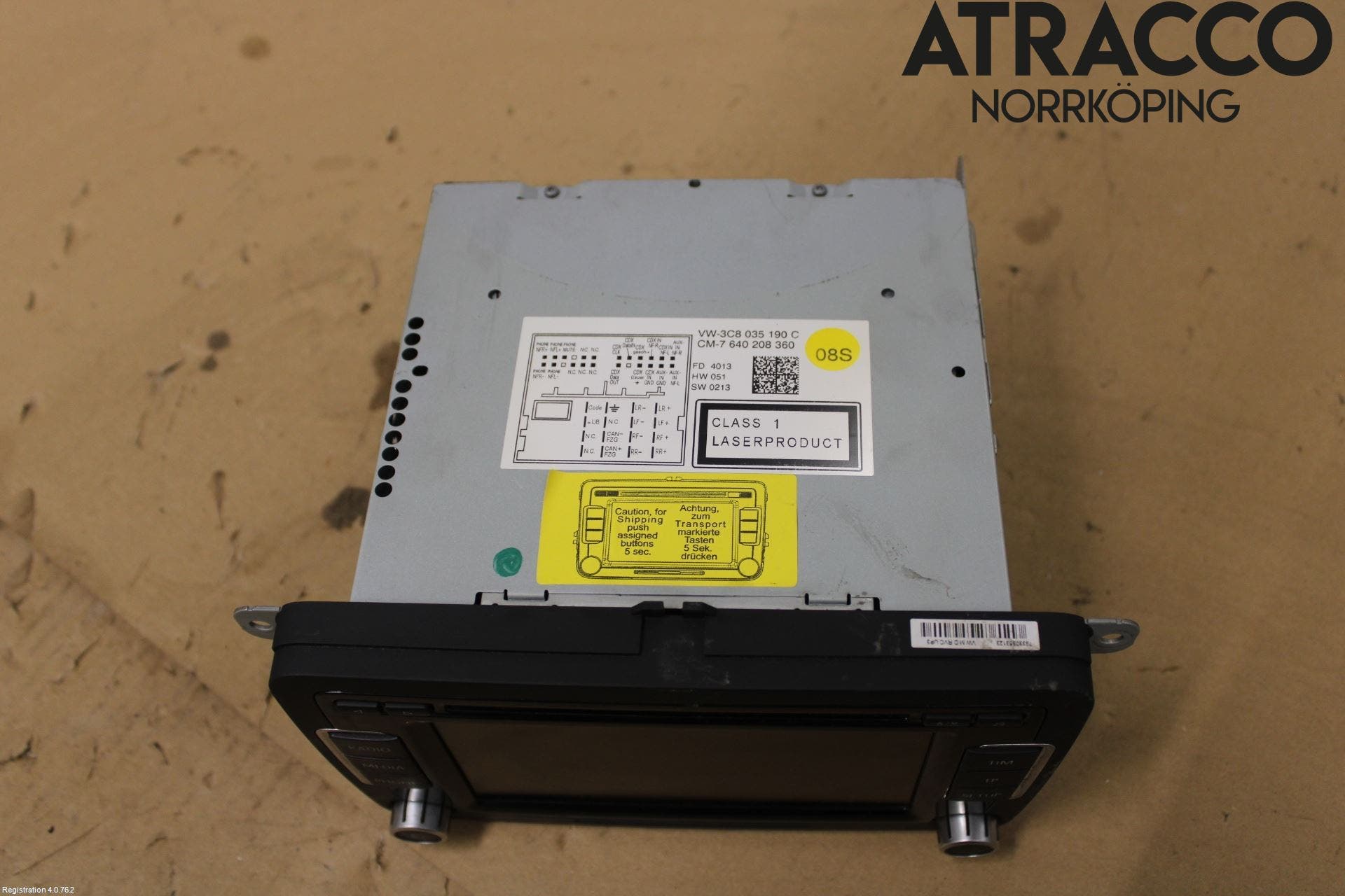 Volkswagen VW SHARAN 11- Cd Radio - Multimediapanel