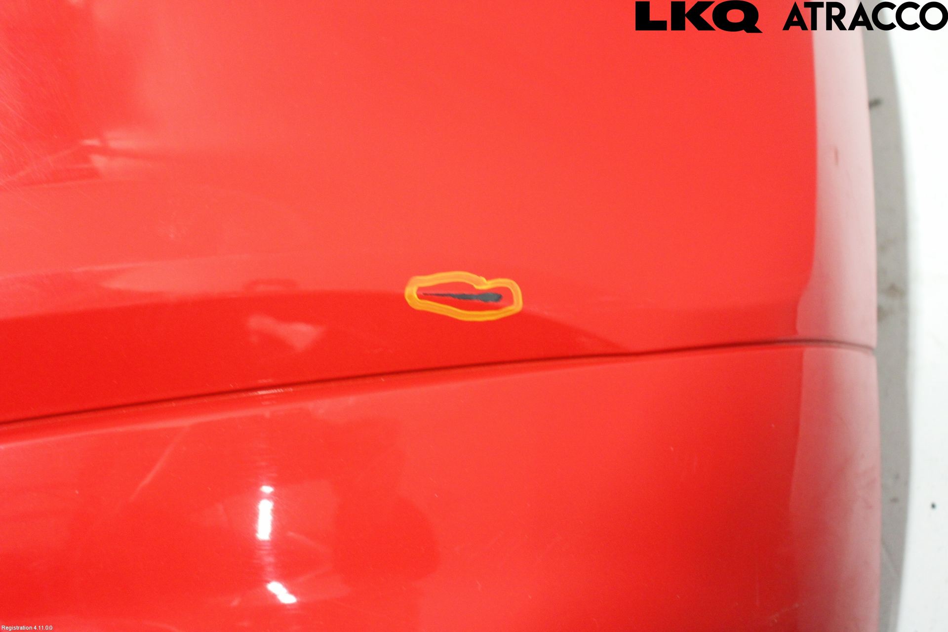 Volkswagen VW POLO 10-17 Stötfångarbeklädnad Bak