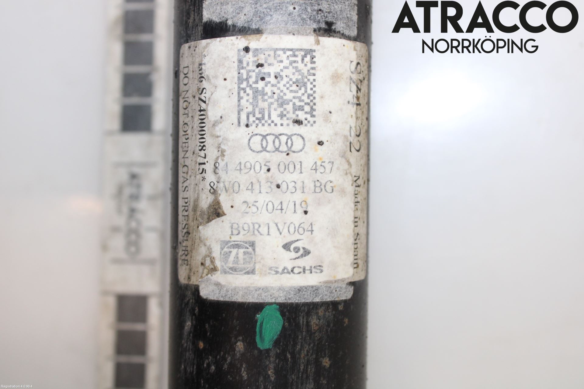 Audi A4/S4 B9 20- Fjäderben Fram Vänster