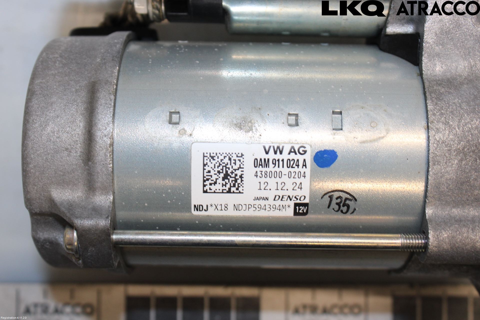 Volkswagen VW TOURAN 16- Startmotor