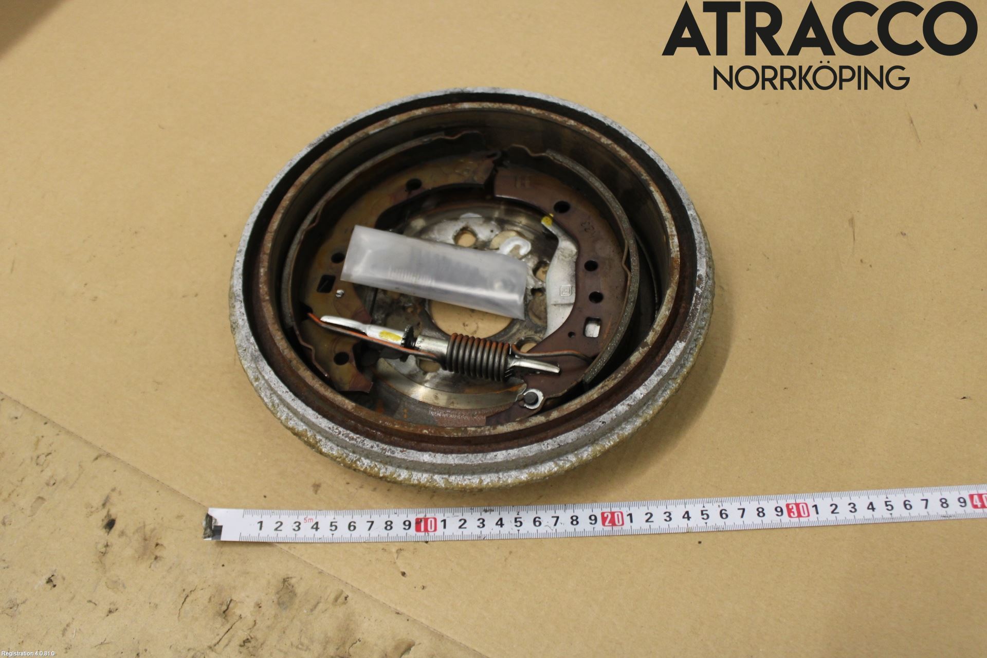 Toyota VERSO-S 11-16 Bromstrumma Bak