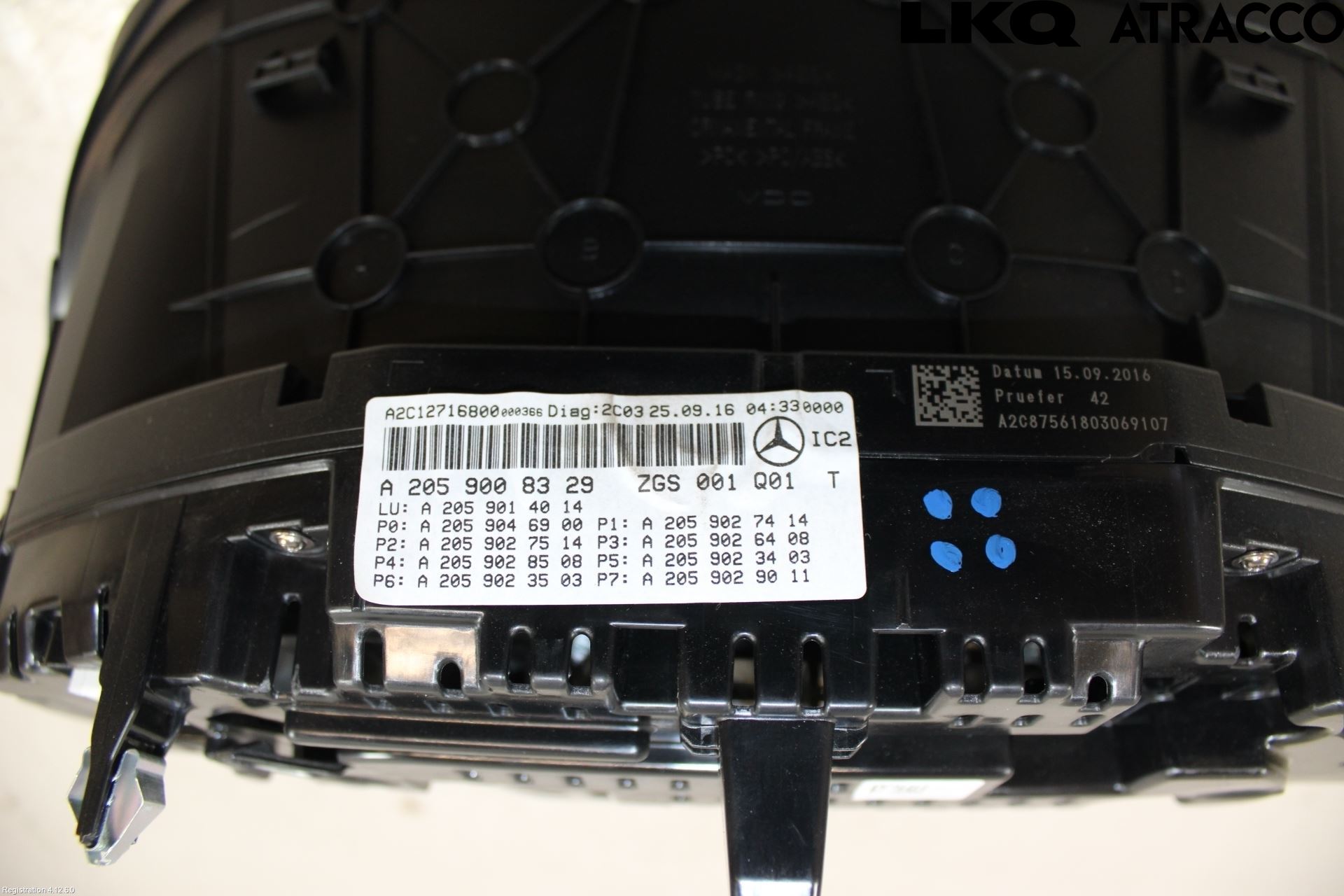 Mercedes-Benz MB GLC-KLASS (X253/C253) 15-22 Instrument Komb