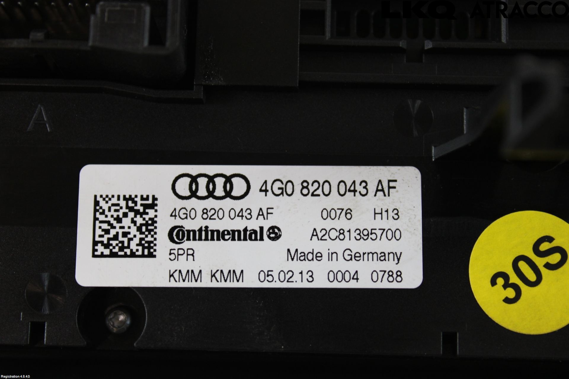Audi A6 ALLROAD 12-18 Värmereglage