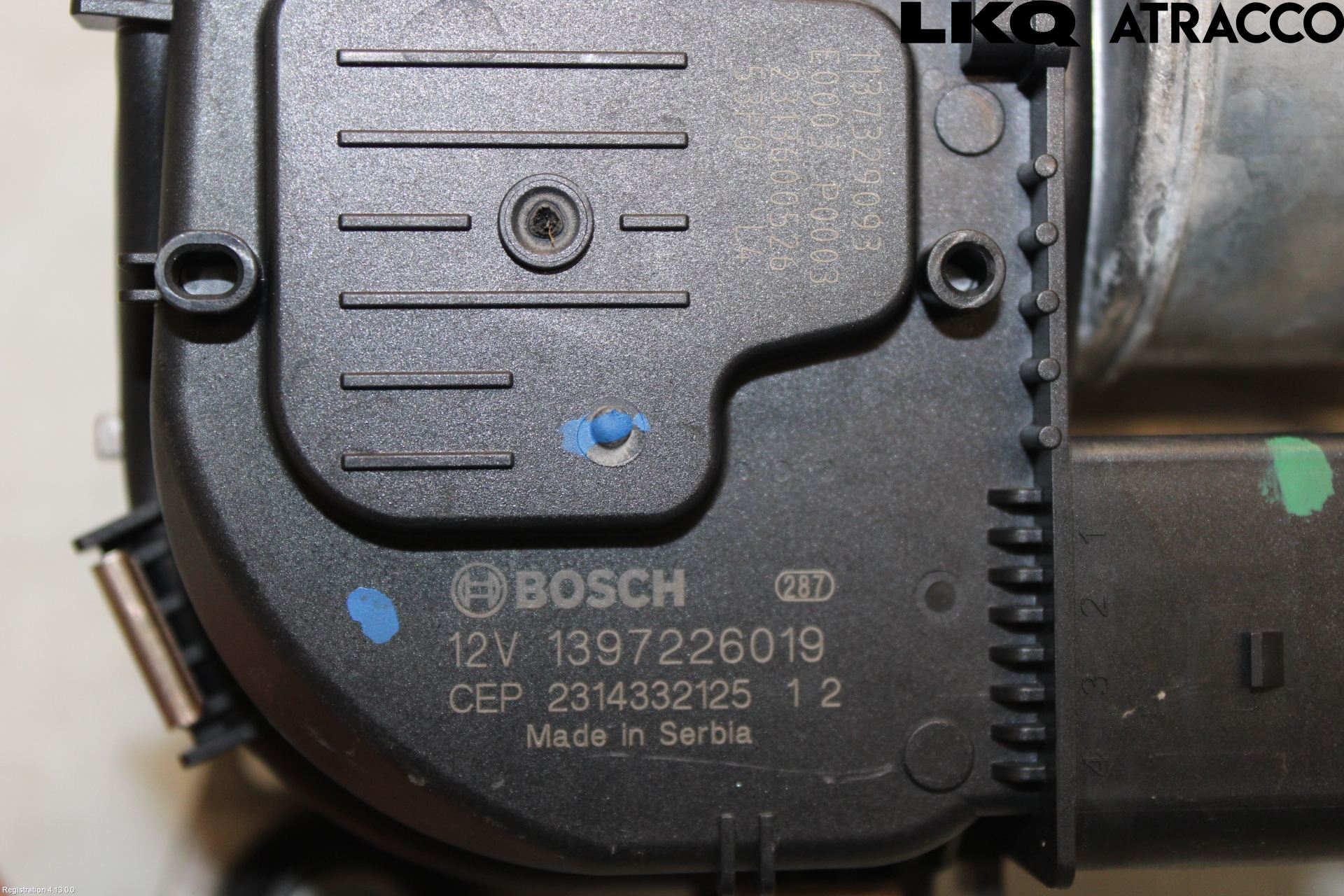 Volkswagen VW ID.3 21- Torkarmekanism Vindruta