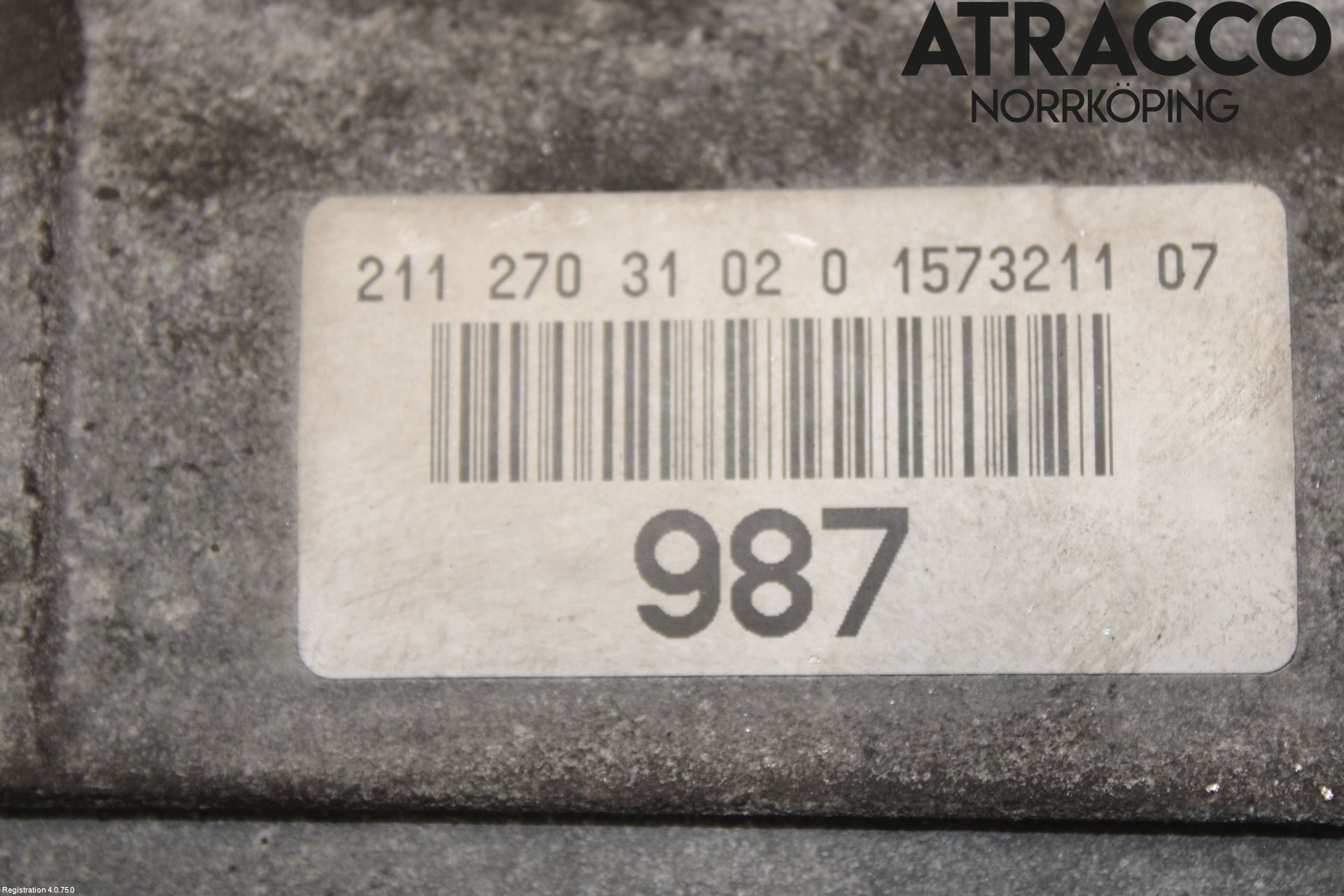 Mercedes-Benz MB E-KLASS (W211) 02-09 Växellåda Automat