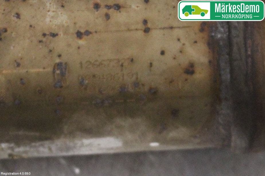 Opel ASTRA K 16-22 Katalysator