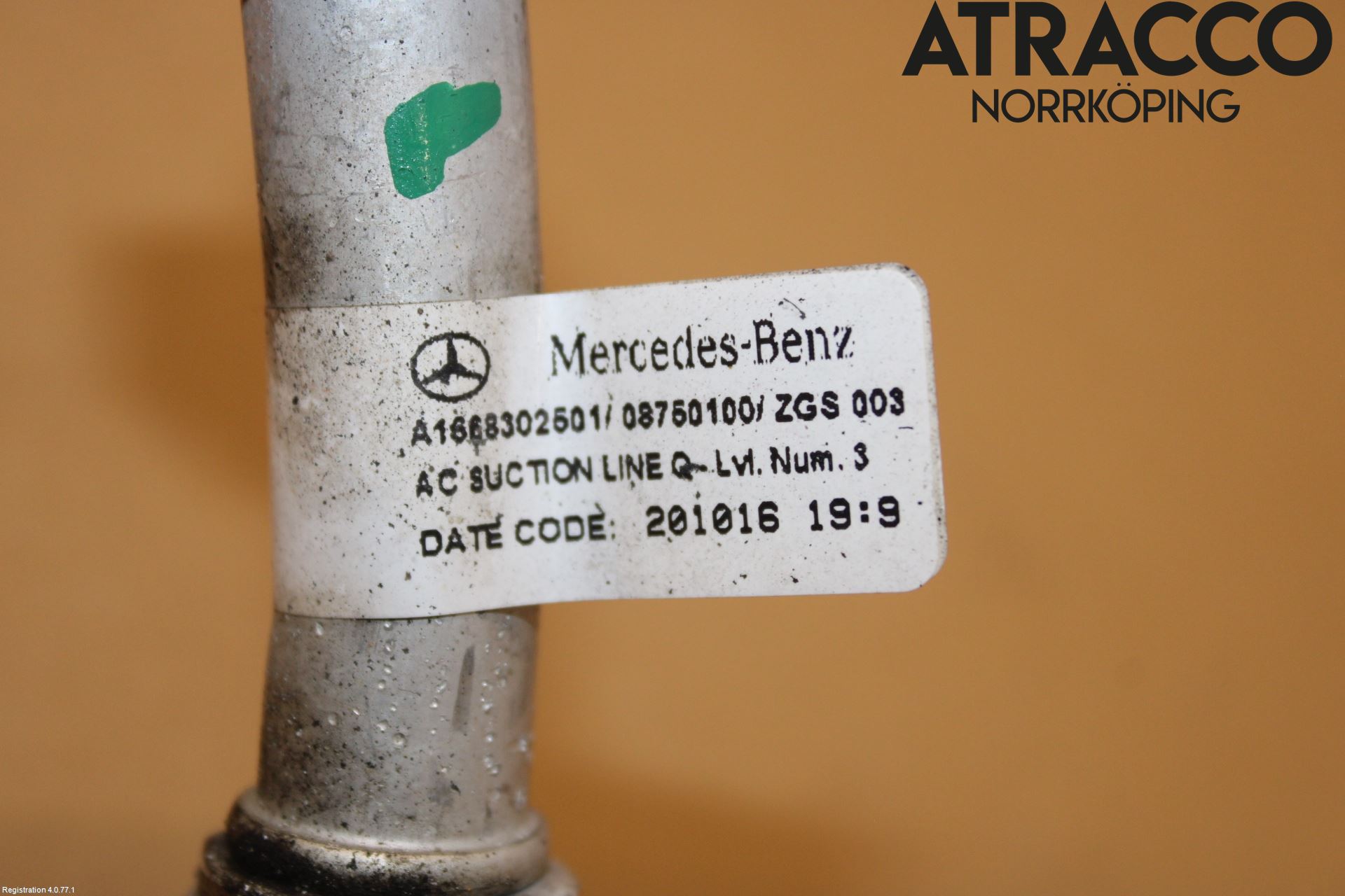 Mercedes-Benz MB GL/GLS-KLASS (X166) 12-19 Ac Slang-Rör