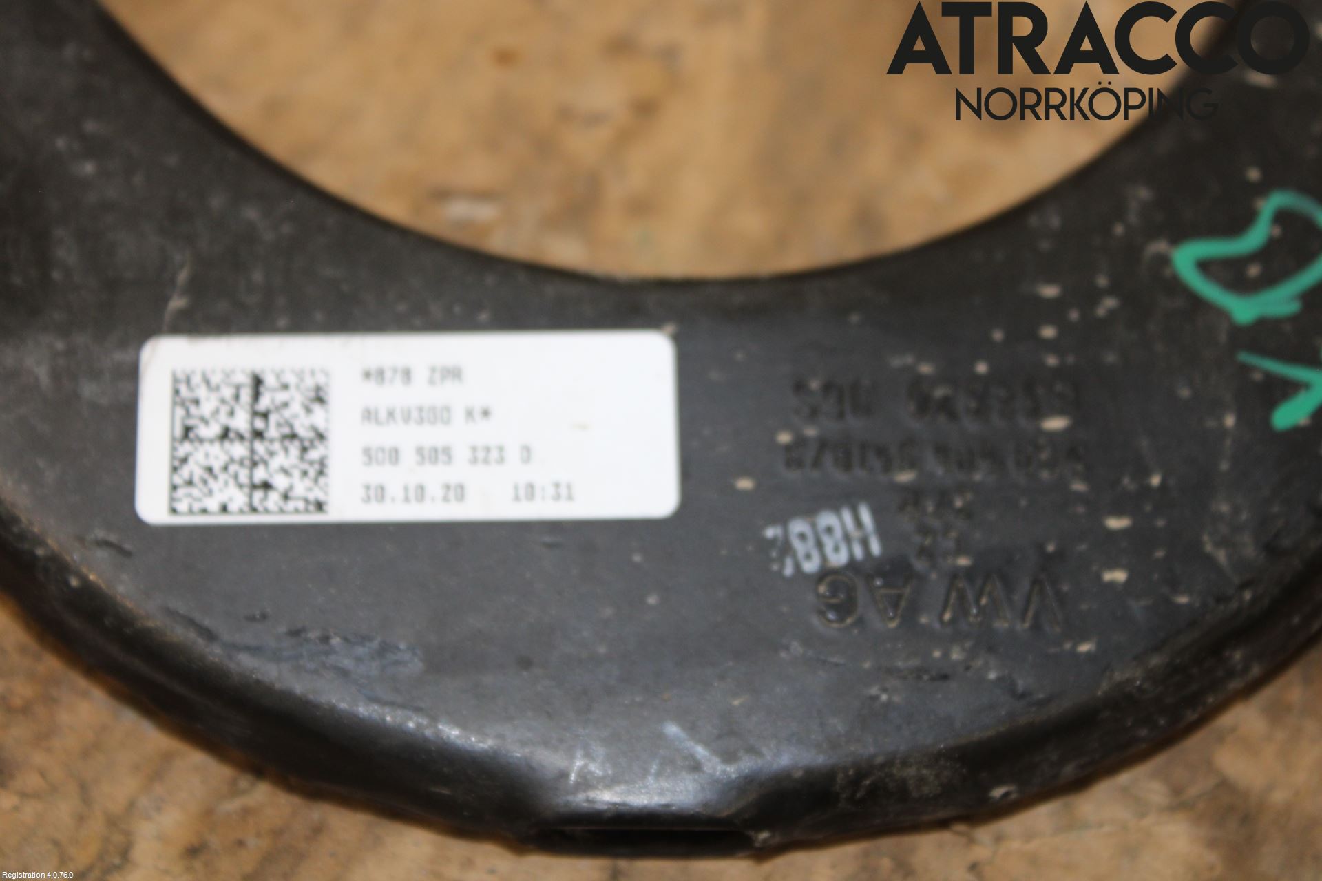 Volkswagen VW TIGUAN 16-24 Bärarm Bak Övre Vänster