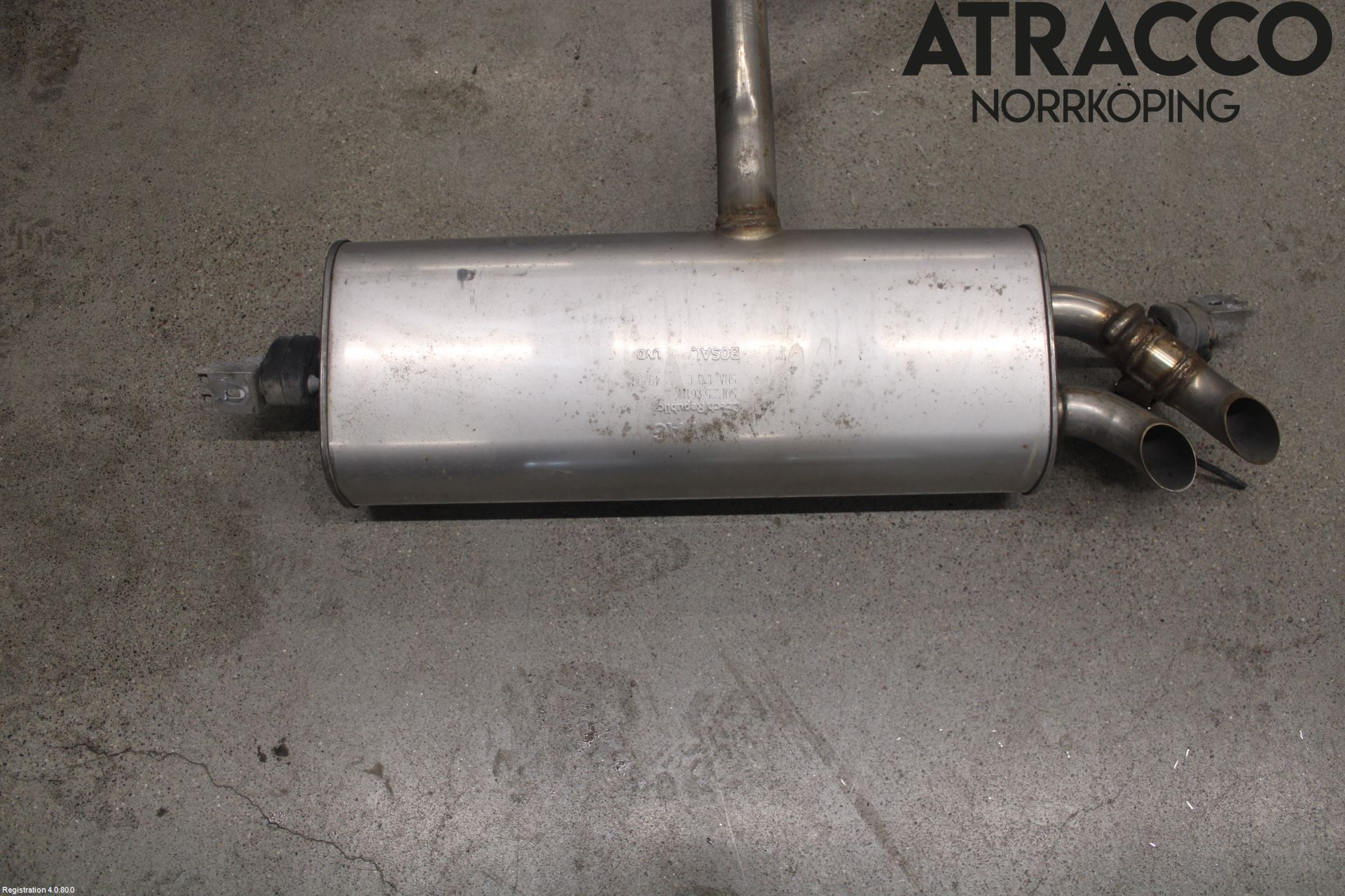 Volkswagen VW TIGUAN 16-24 Avgas Halvsats