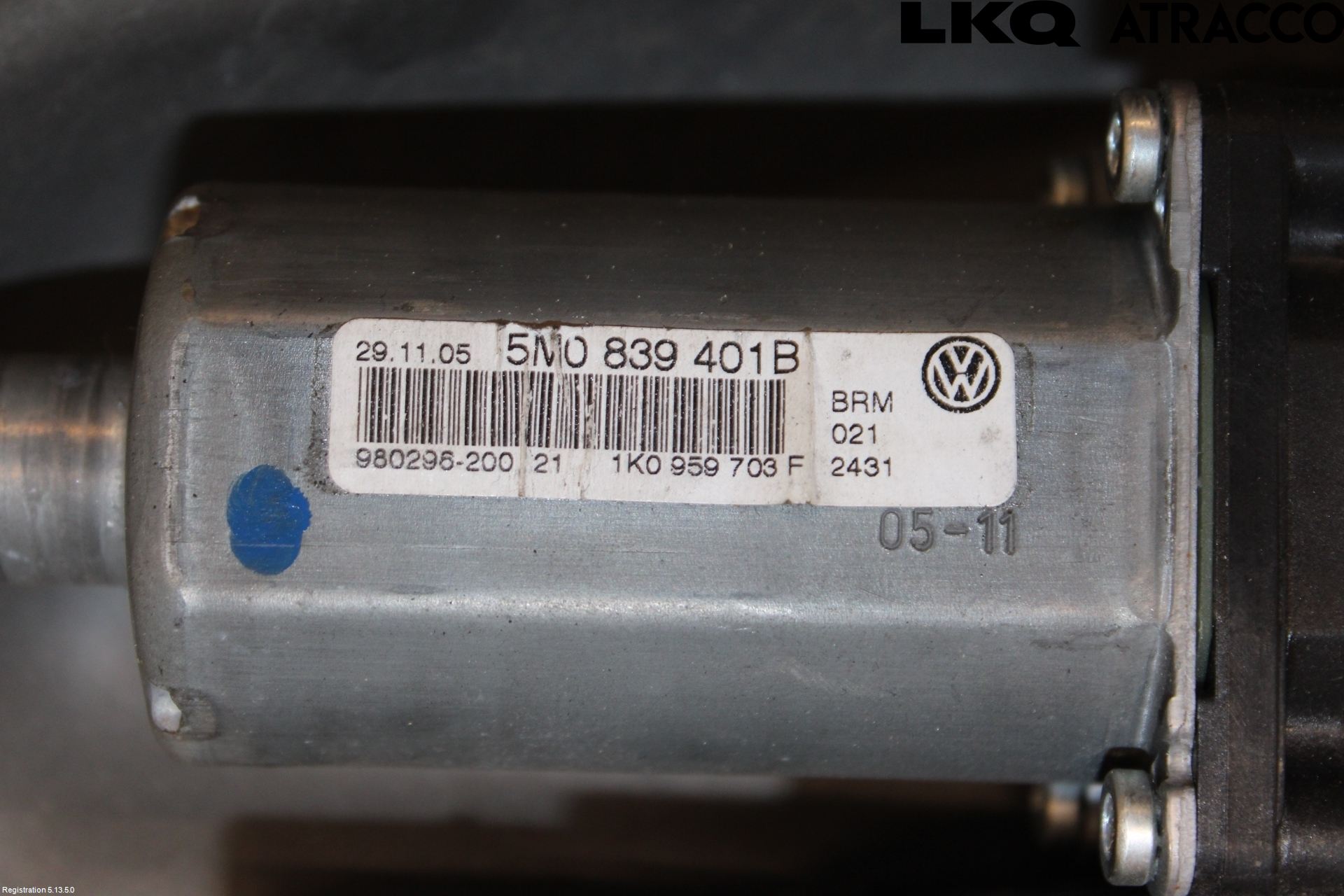 Volkswagen VW GOLF PLUS/CROSS GOLF 04-14 Fönsterhiss El Kompl