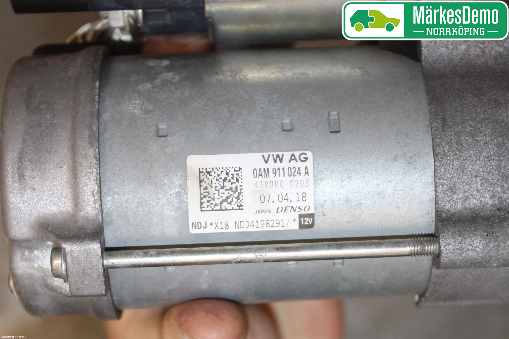 Skoda FABIA 15-21 Startmotor