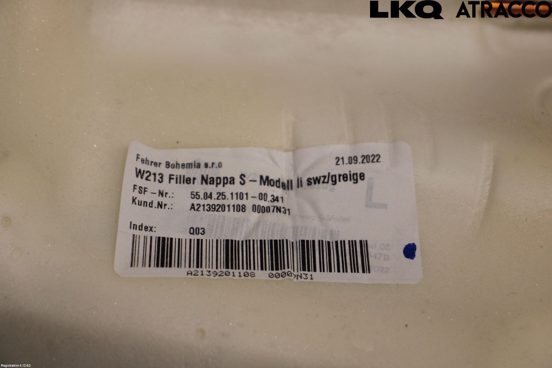 Mercedes-Benz MB E-KLASS (W213) 16-23 Inredning Ryggdyna Bak