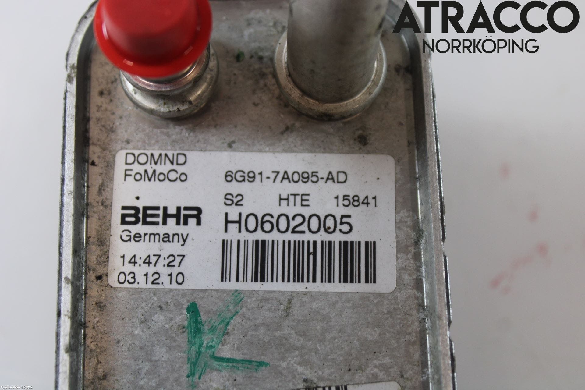 Ford S-MAX 06-15 Oljekylare Automat