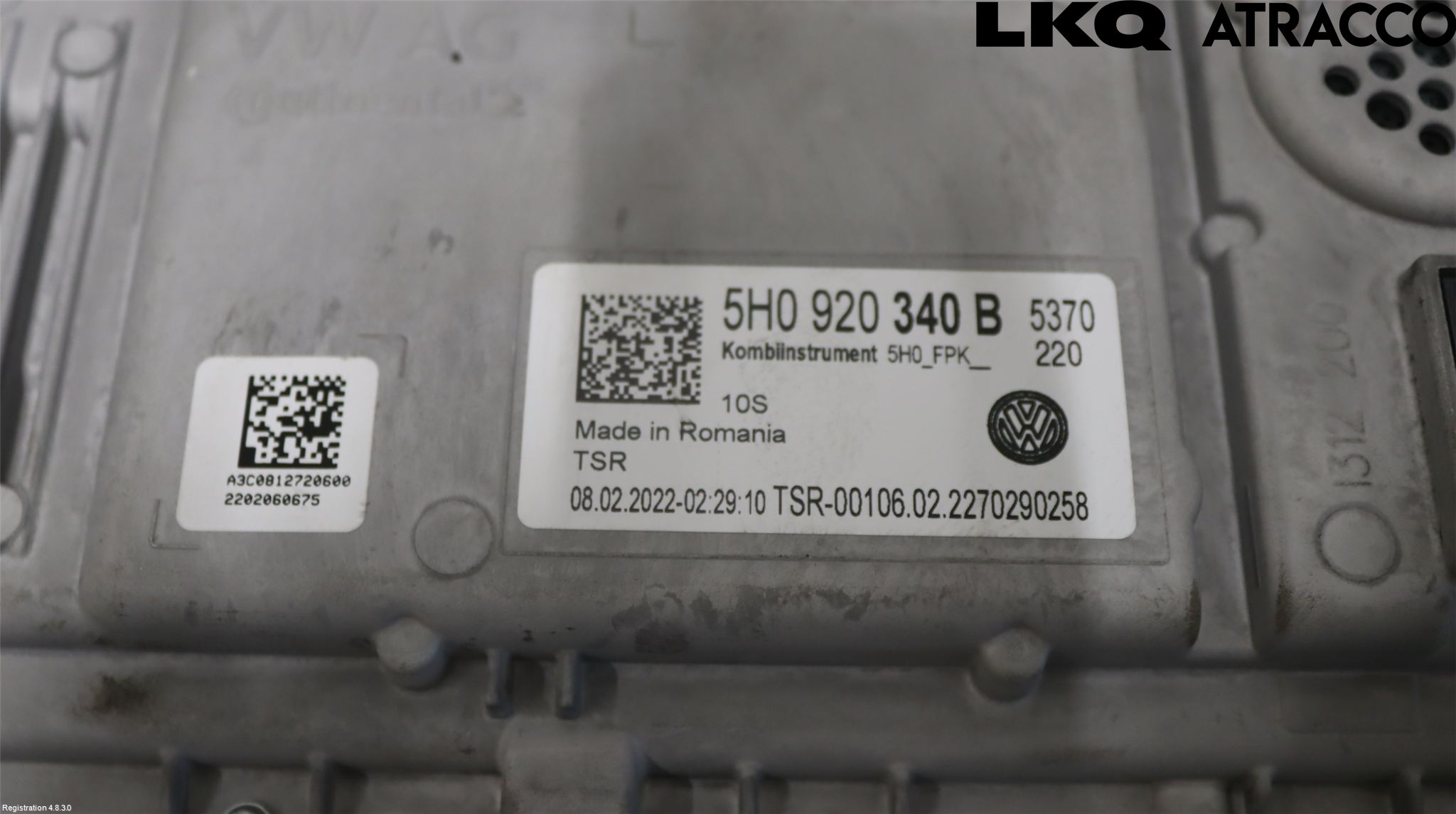 Volkswagen VW GOLF / E-GOLF VIII 20- Instrument Komb