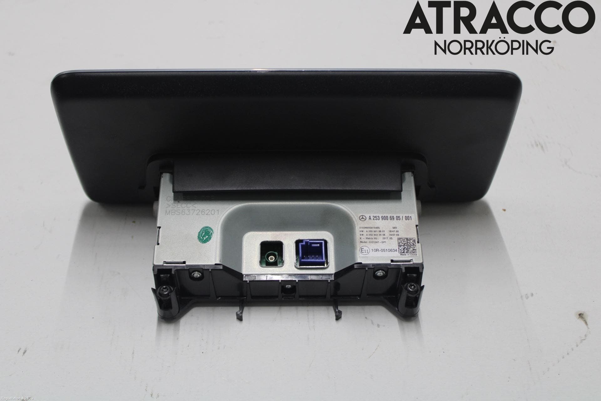 MB GLC-KLASS (X253/C253) 15-22 Bildskärm