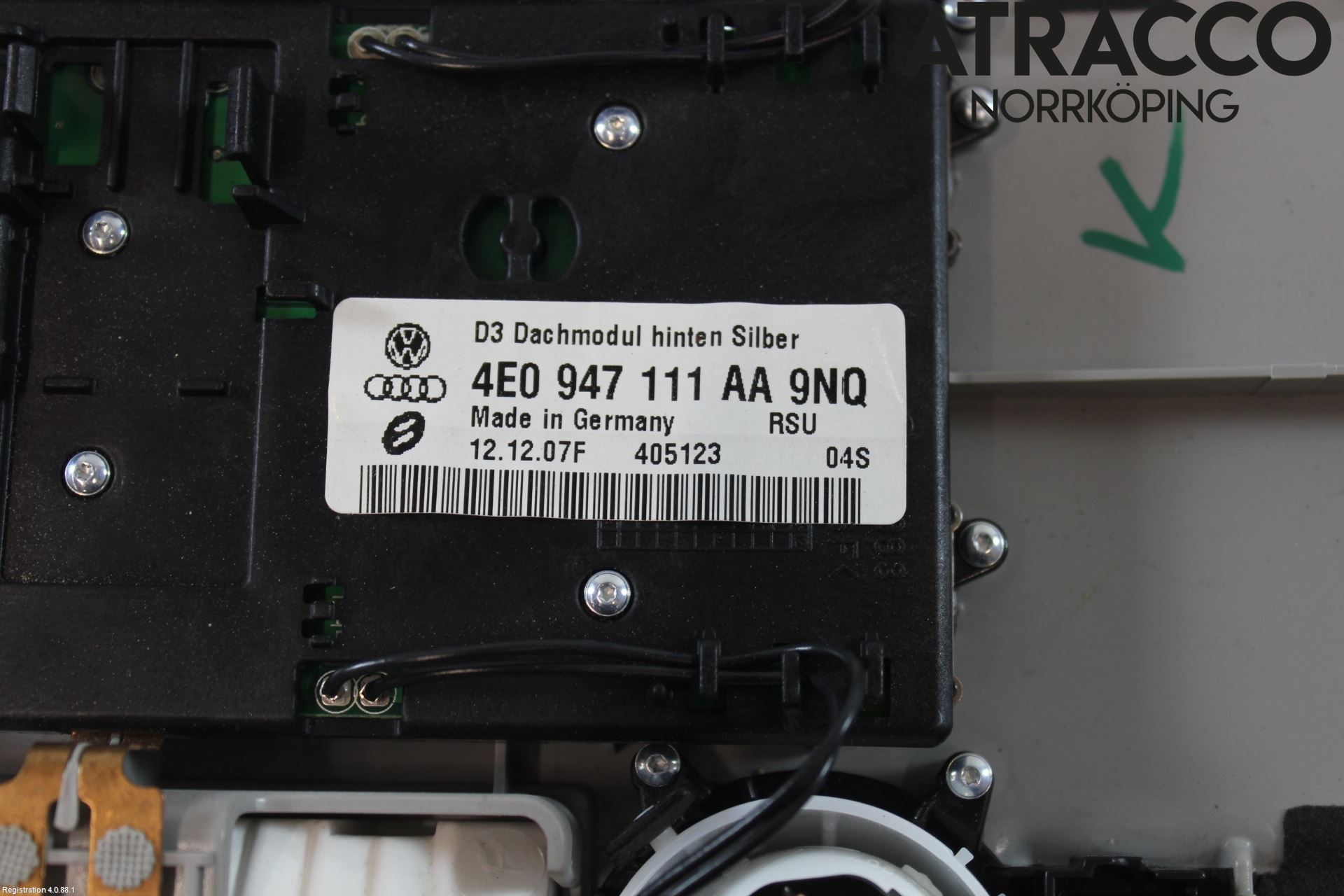 Audi A8/S8 4E  02-09 Innerbelysning