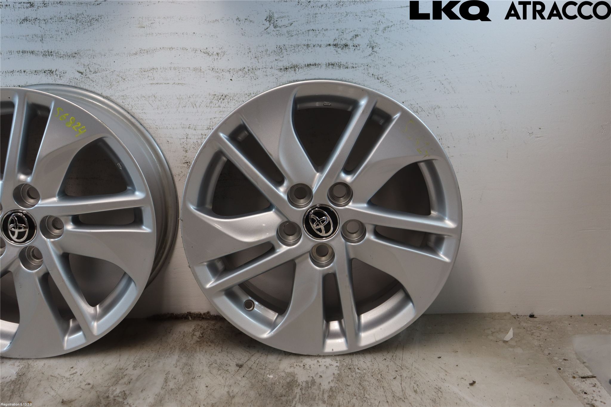 Toyota YARIS XP21 20- Fälgsats Aluminium
