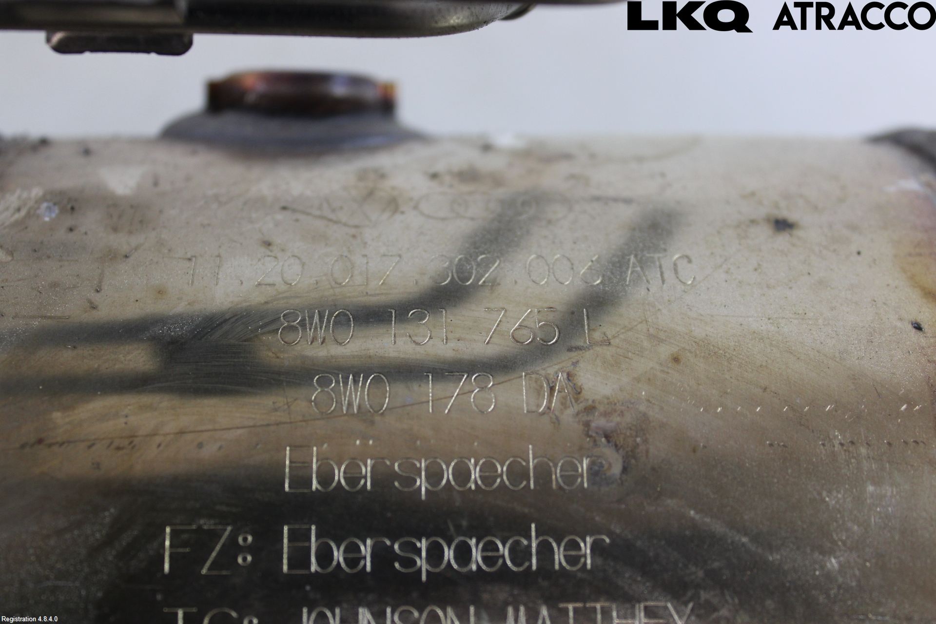 Audi A4/S4 B9 20- Avgas Partikelfilter