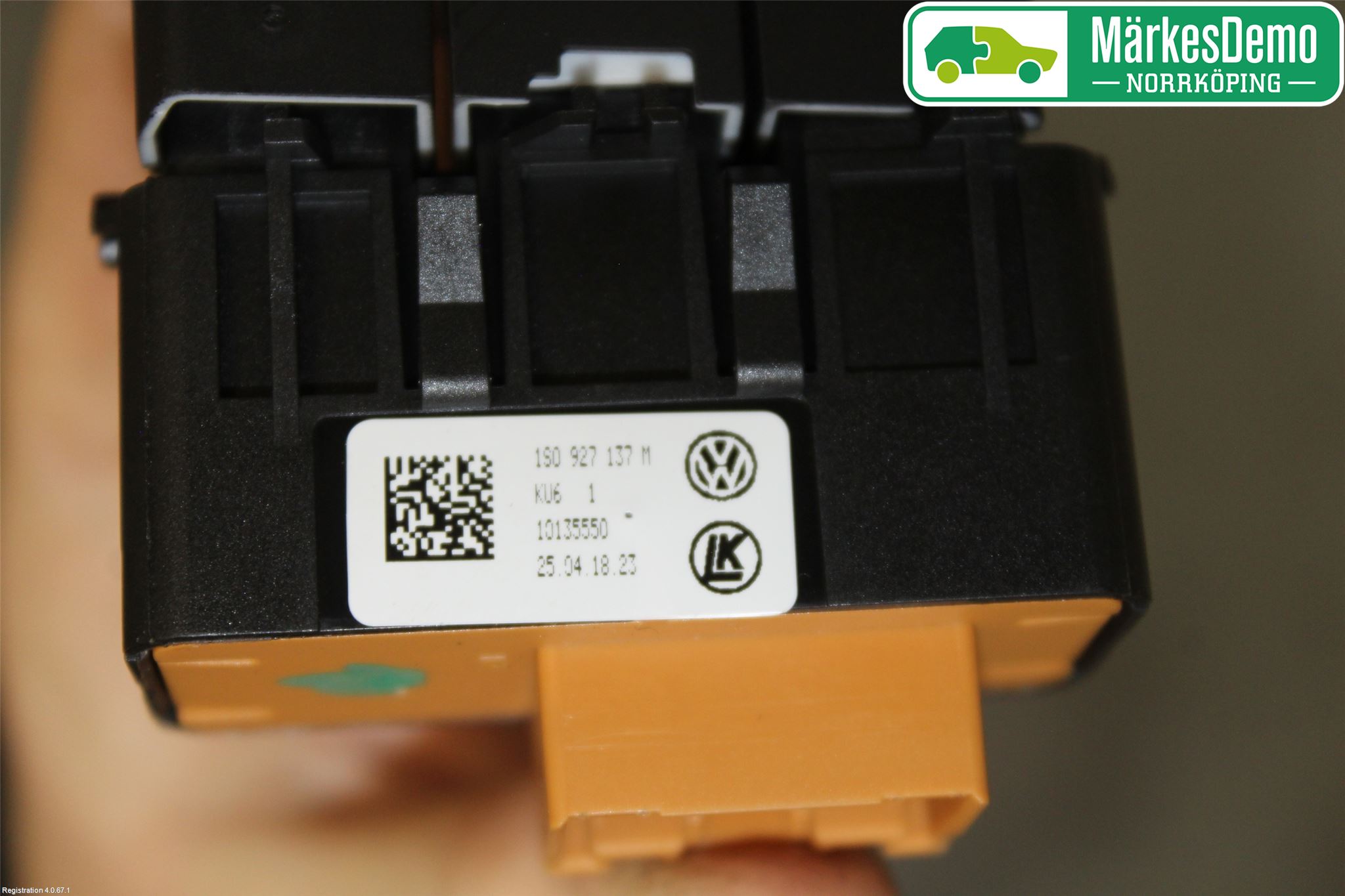 Volkswagen VW UP! / E-UP! Strömställare Stolvärme