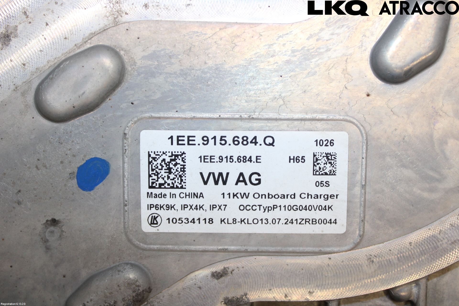 Volkswagen VW ID.7/TOURER 24- Batteriladdare Högspänning