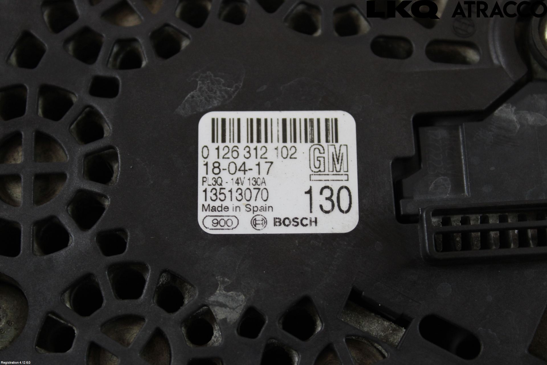Opel ASTRA K 16-22 Generator