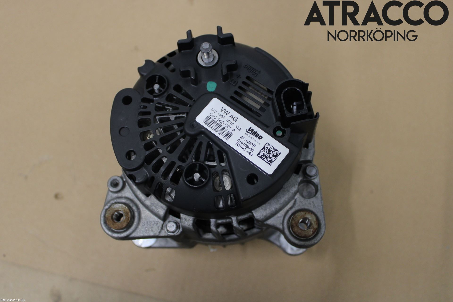Volkswagen VW TIGUAN 16-24 Generator